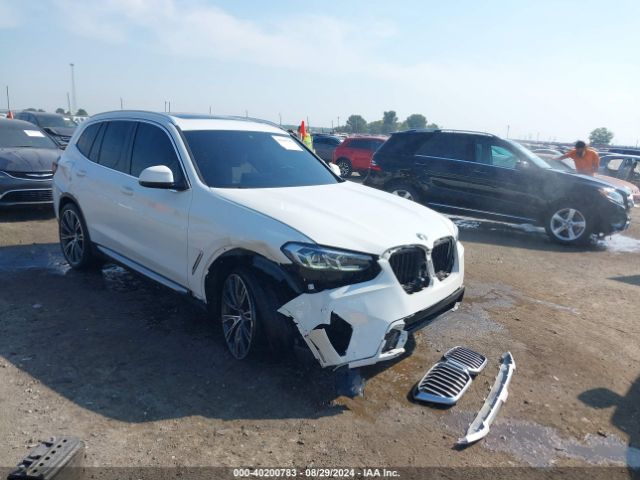 BMW X3 2022 wbx57dp07nn155172