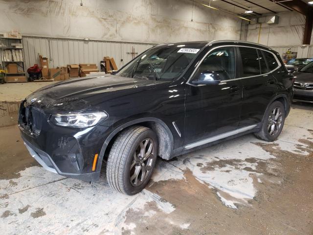 BMW X3 XDRIVE3 2022 wbx57dp07nn172439