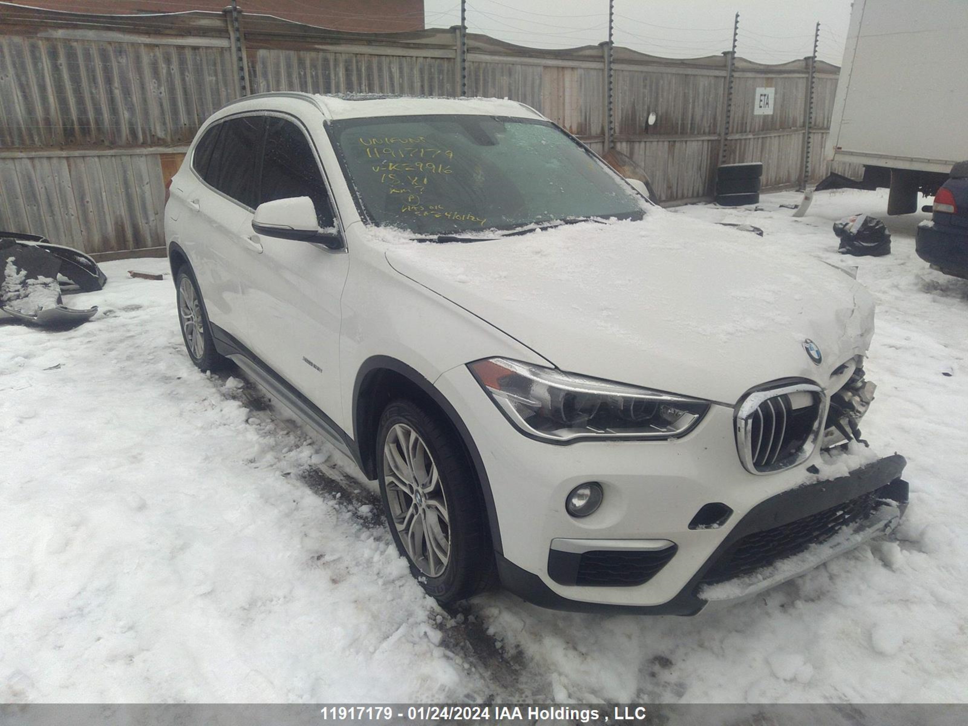 BMW X1 2018 wbxht3c39j5k29916