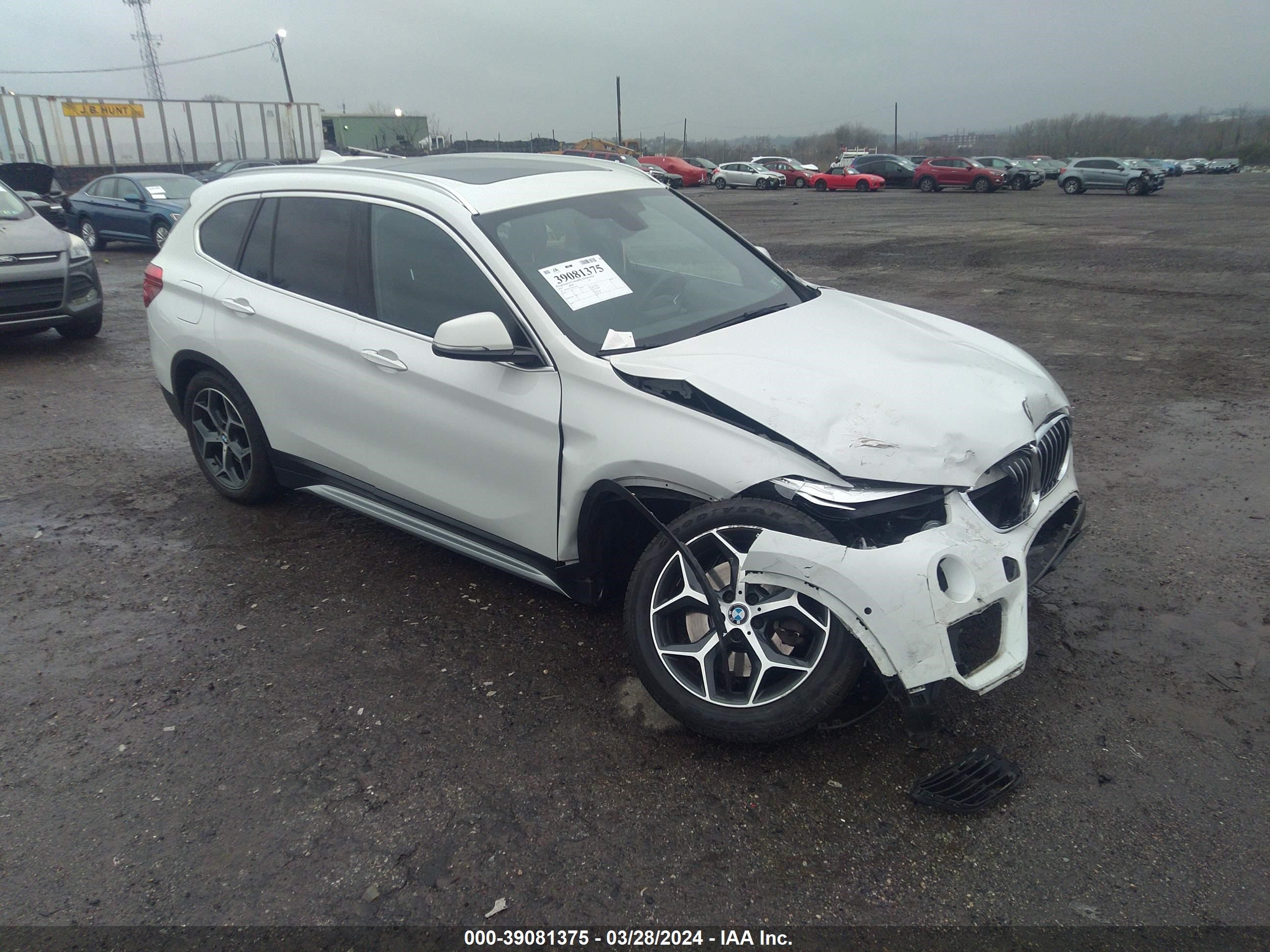 BMW X1 2018 wbxht3c39j5l30762