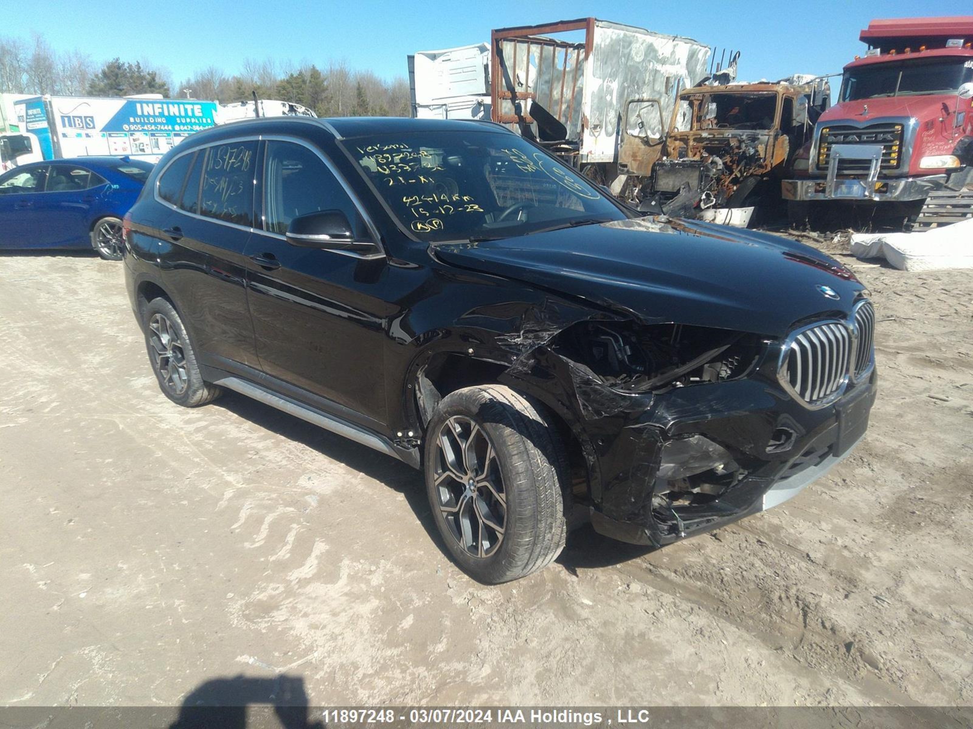 BMW X1 2021 wbxjg9c03m5u33730