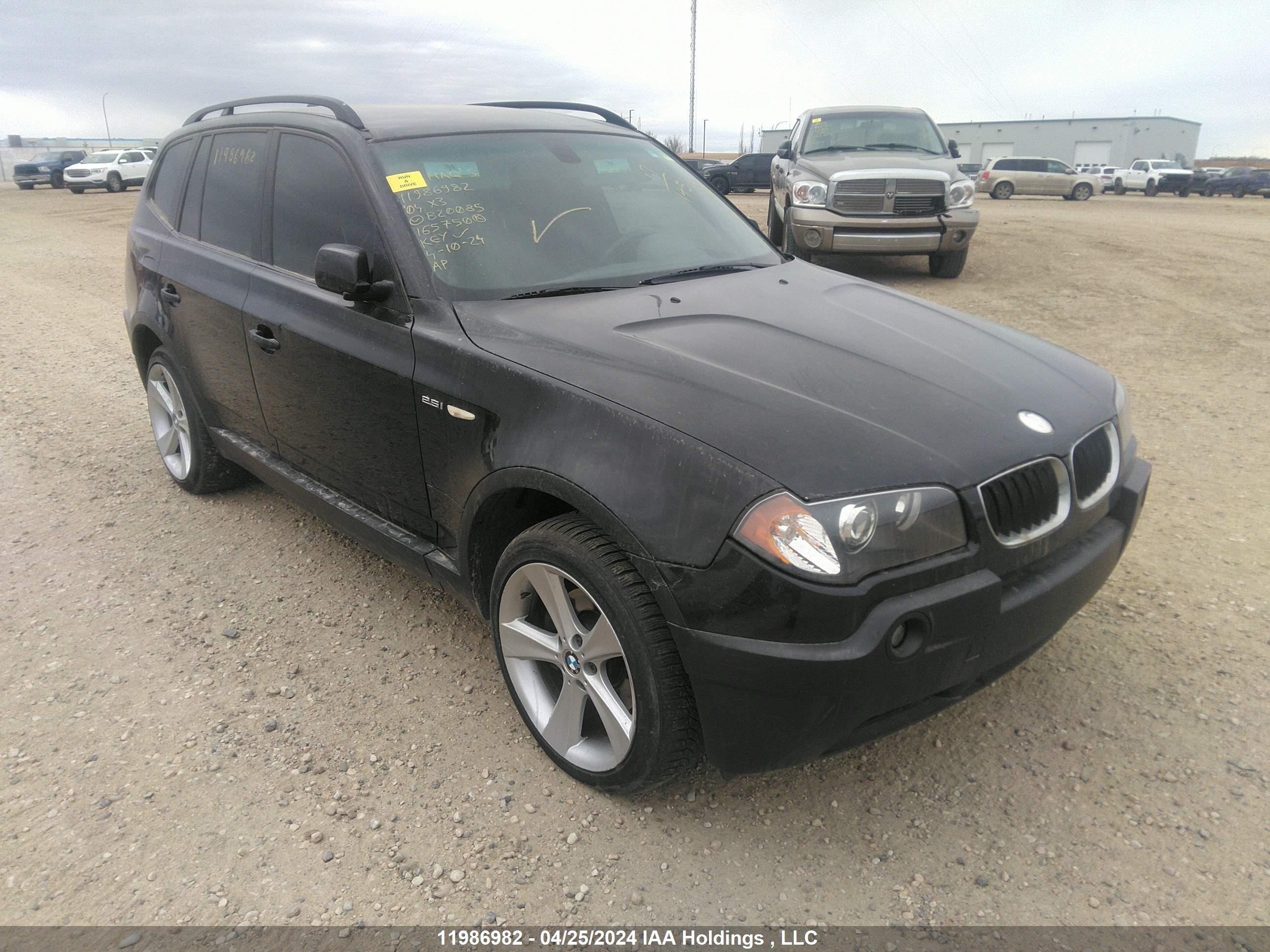 BMW X3 2004 wbxpa73424wb20085