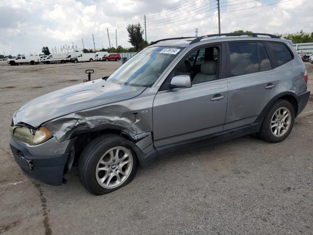 BMW X3 2.5I 2004 wbxpa73424wb28218