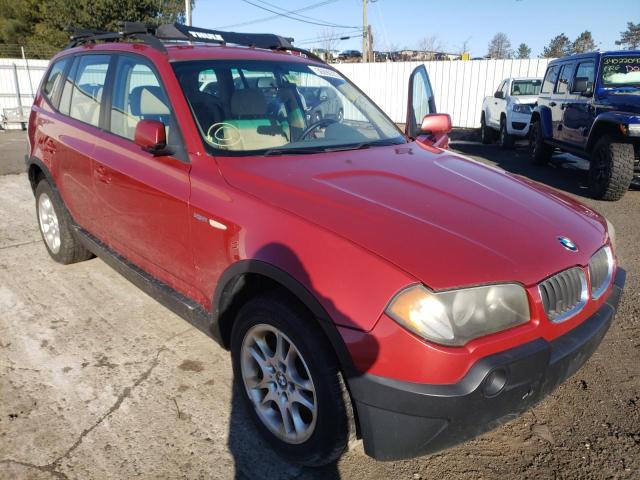 BMW X3 2.5I 2004 wbxpa73424wc40002