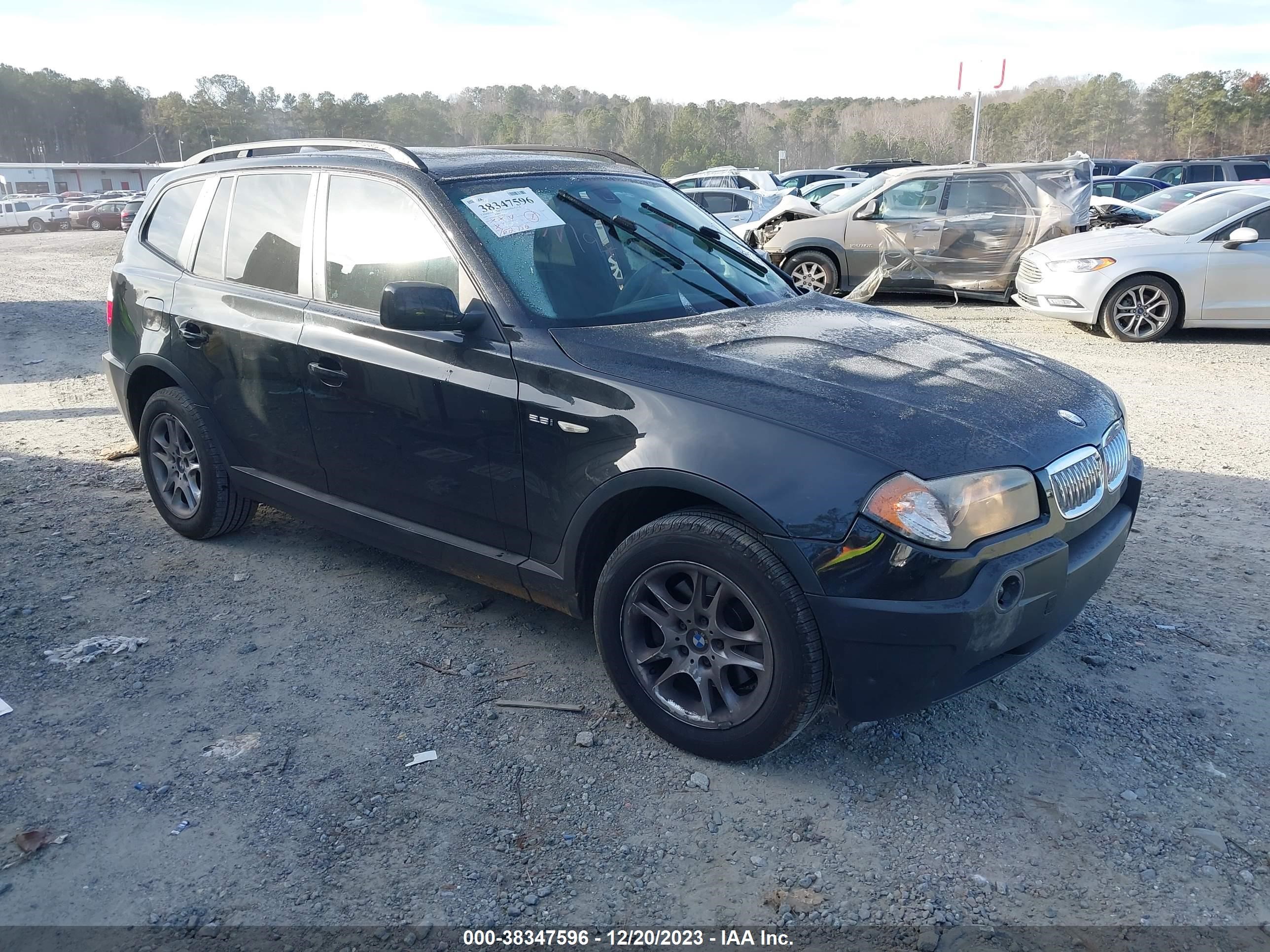 BMW X3 2005 wbxpa73425wc49039