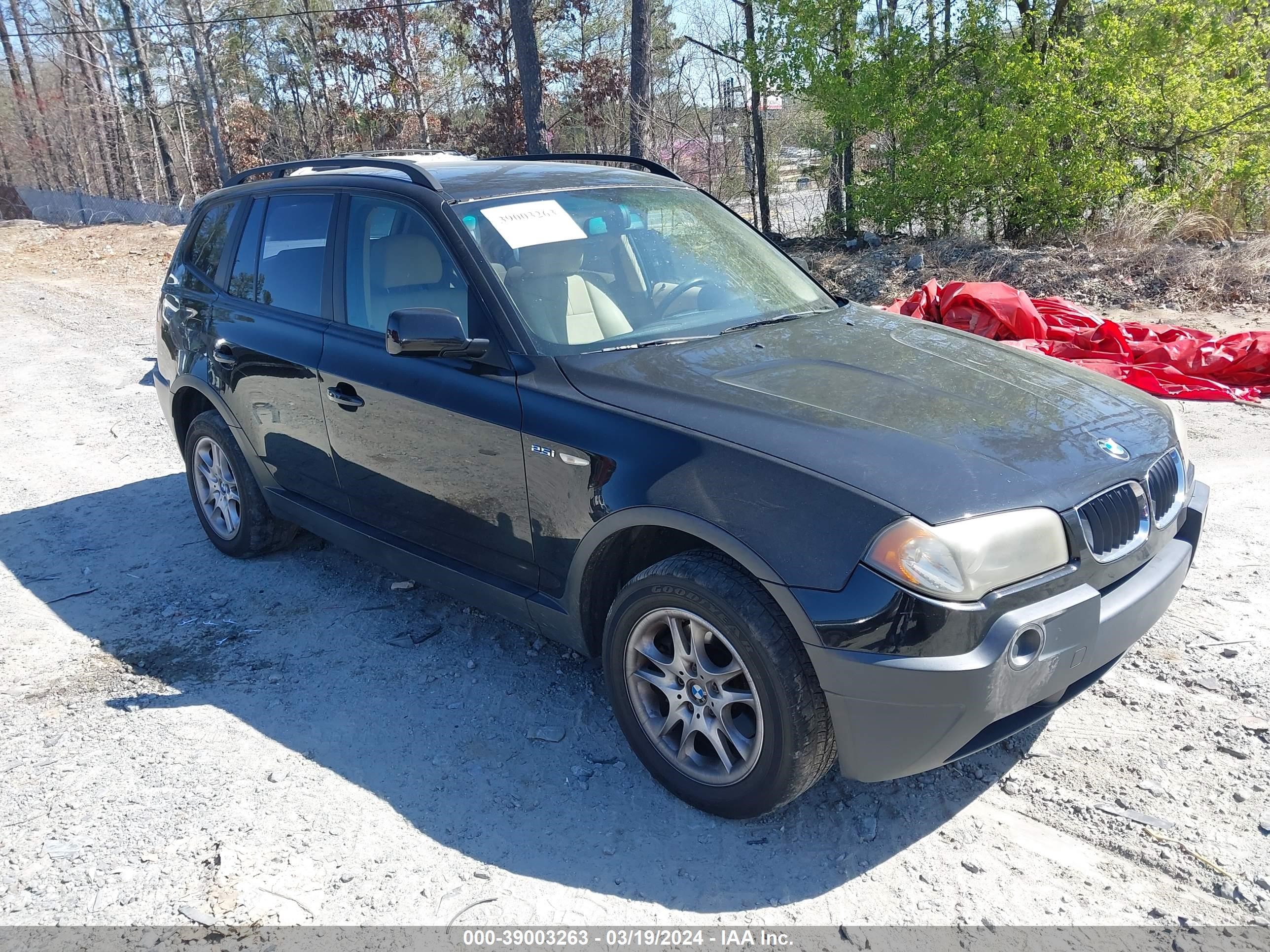 BMW X3 2005 wbxpa73435wc52287