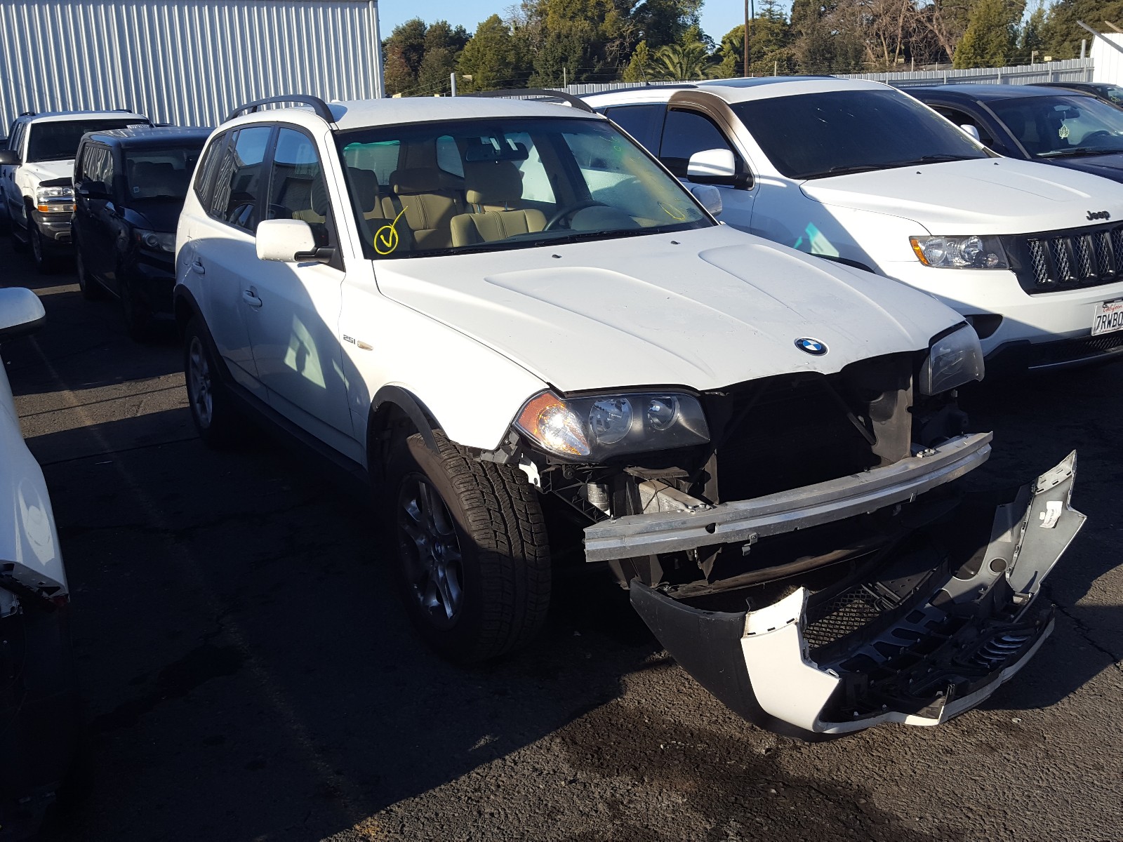 BMW X3 2.5I 2004 wbxpa73454wc35408