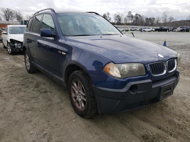 BMW X3 2.5I 2004 wbxpa73474wb22222