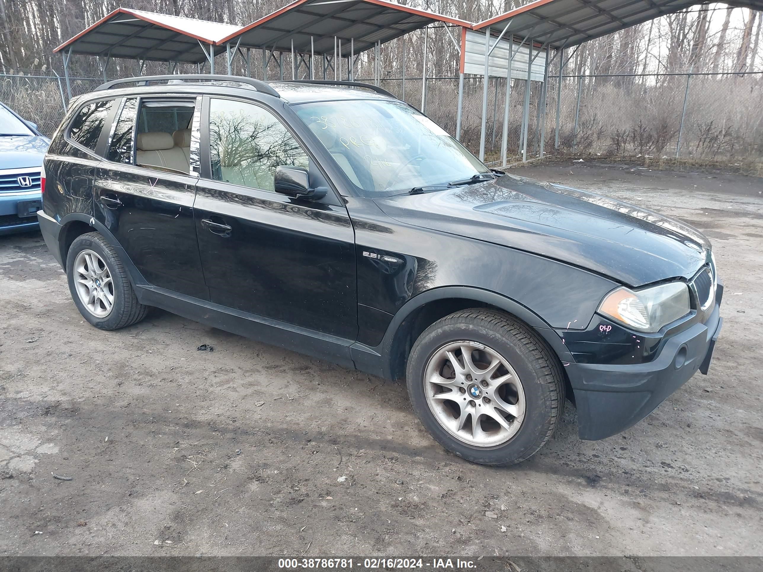 BMW X3 2004 wbxpa73484wc44412