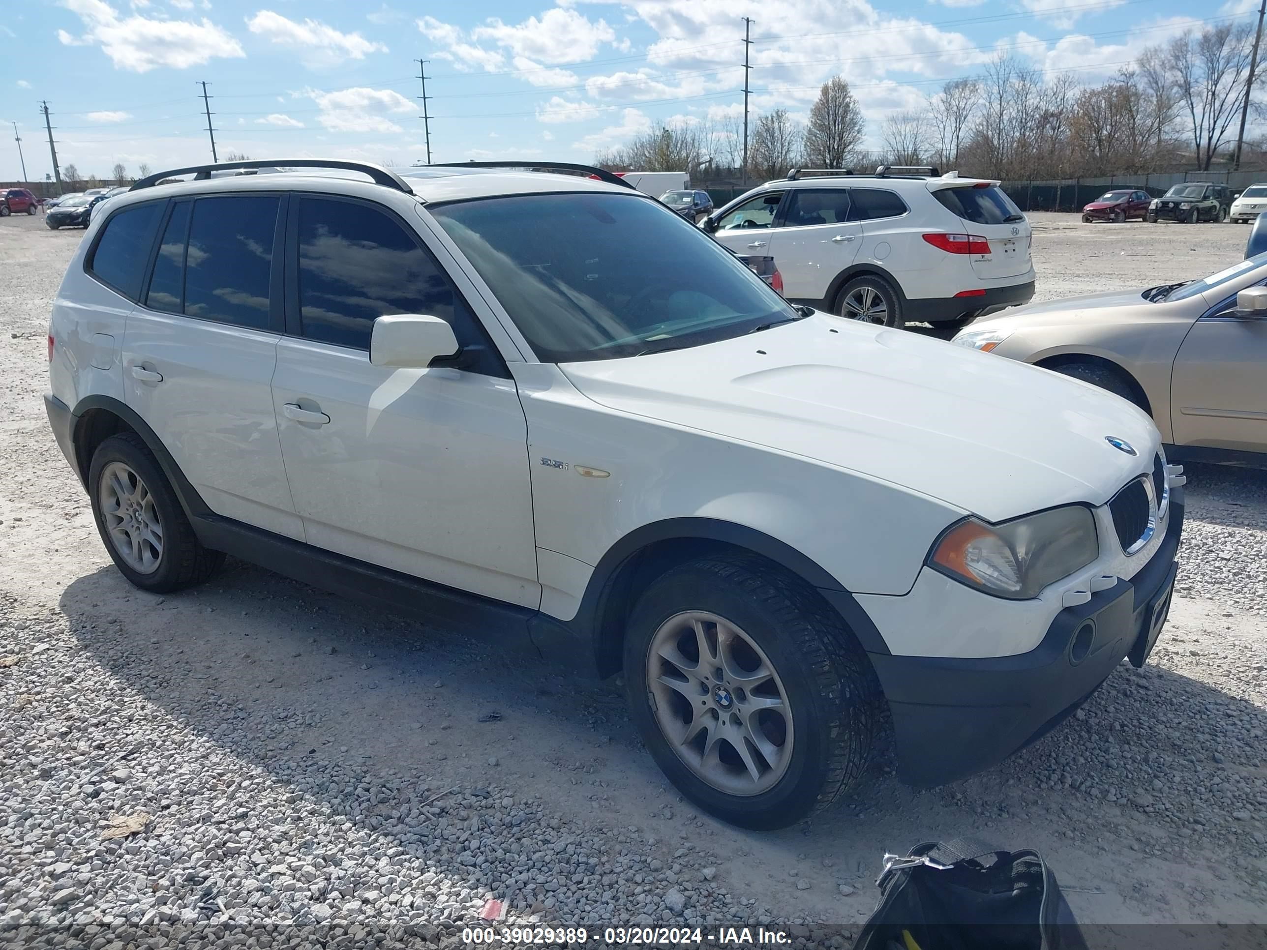 BMW X3 2004 wbxpa734x4wb24403