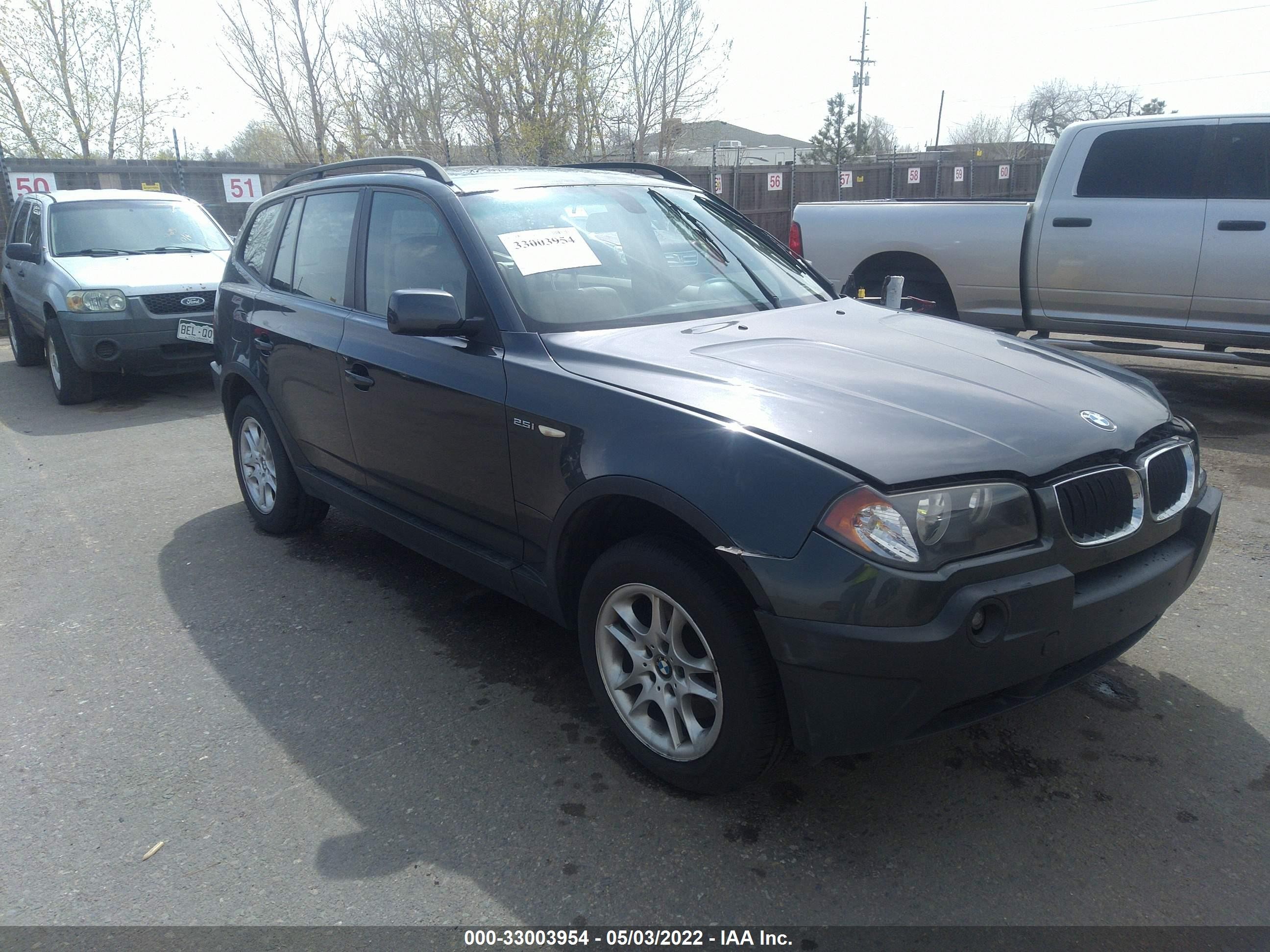 BMW X3 2004 wbxpa734x4wb26801