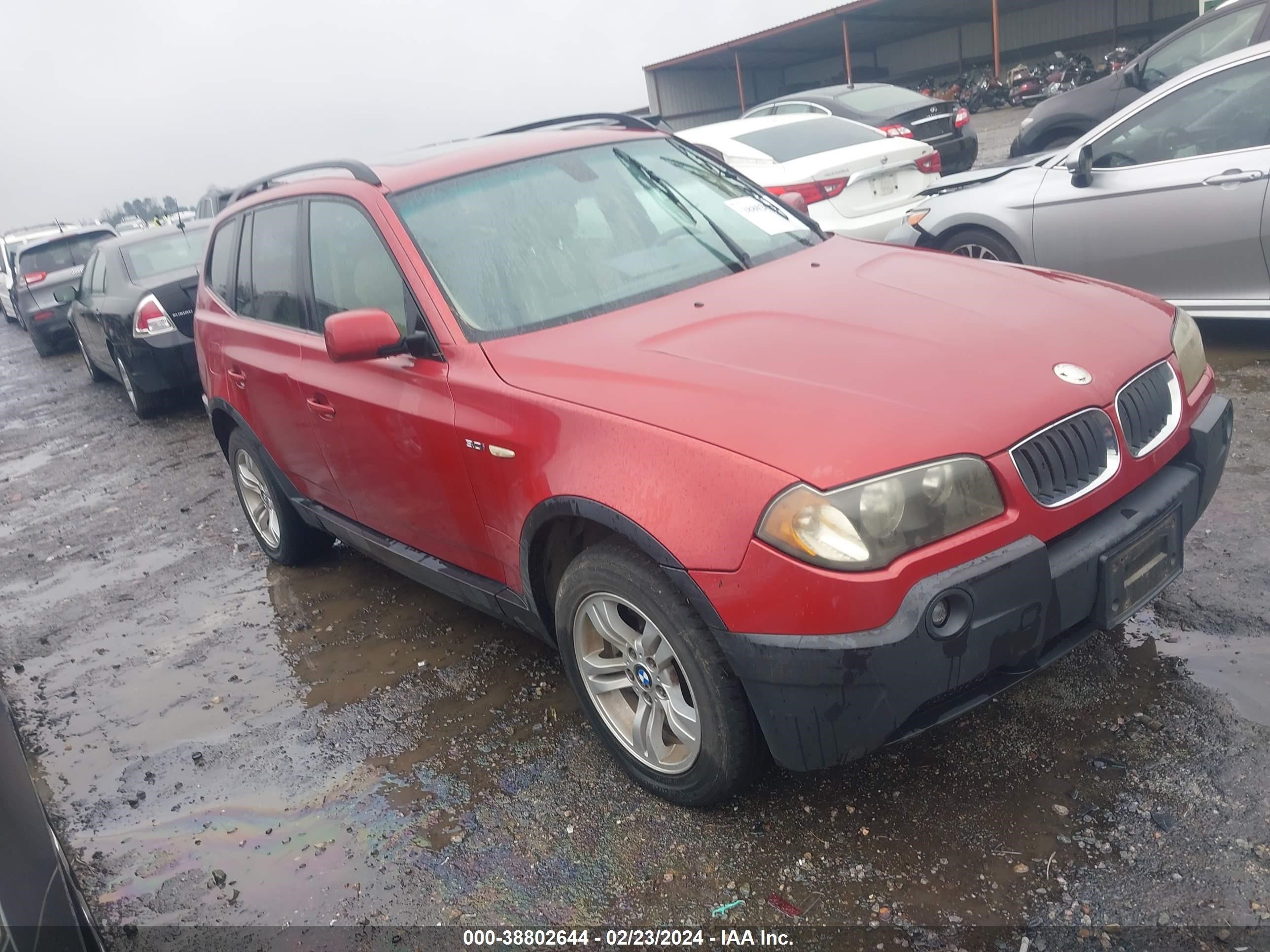 BMW X3 2004 wbxpa93404wd00757