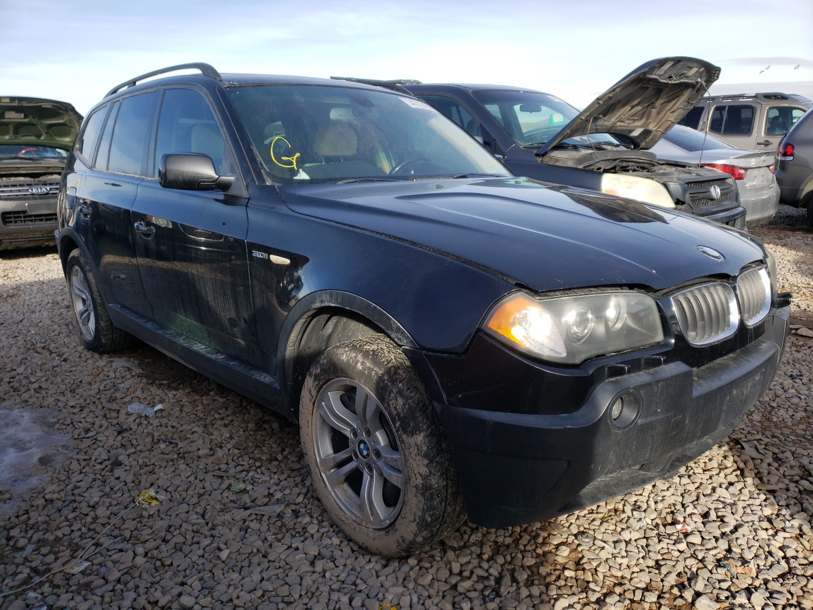 BMW X3 3.0I 2005 wbxpa93405wd20637