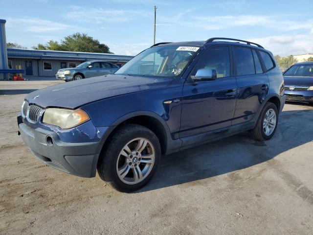 BMW X3 3.0I 2005 wbxpa93405wd20931