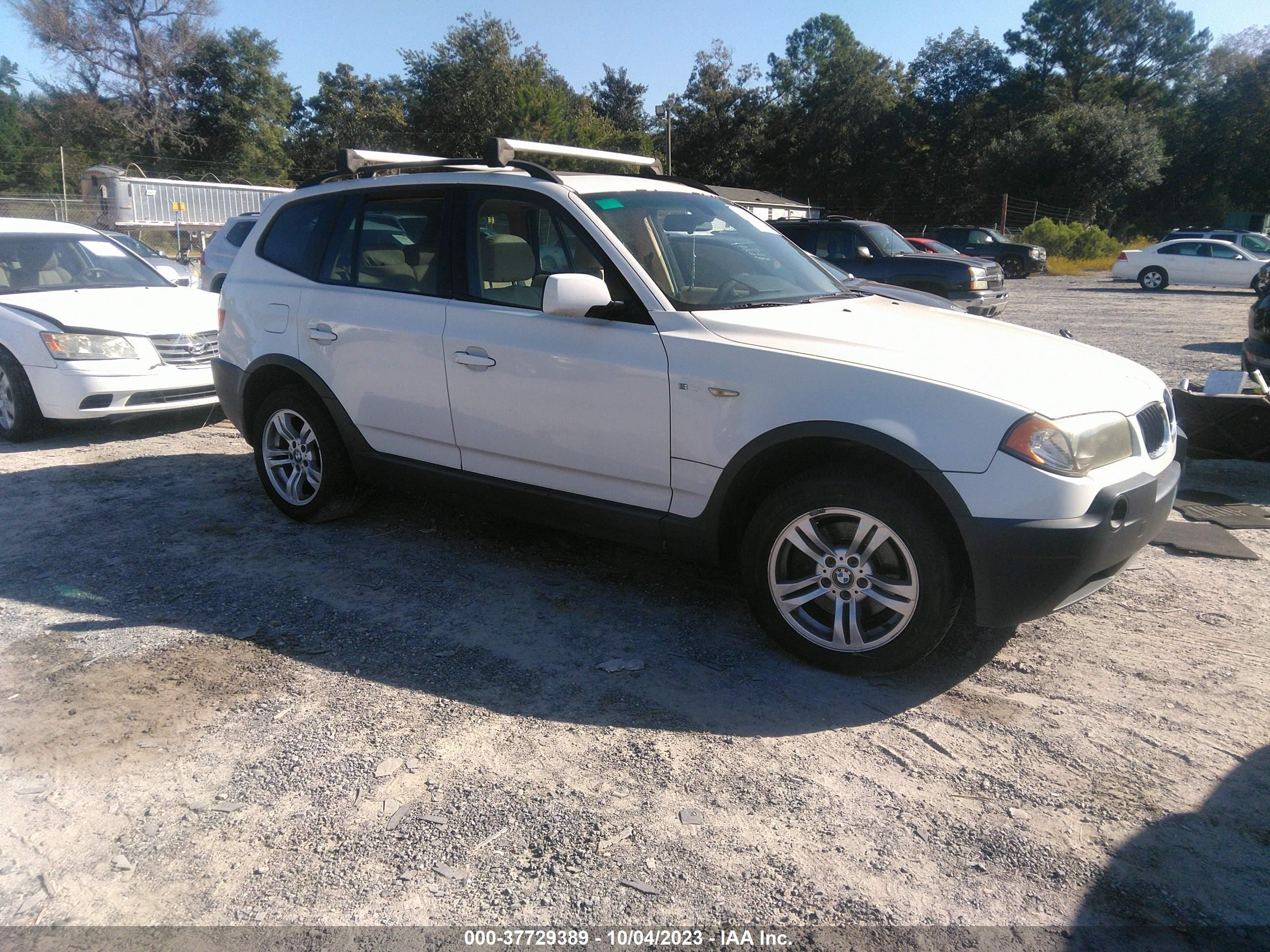 BMW X3 2004 wbxpa93414wa64524