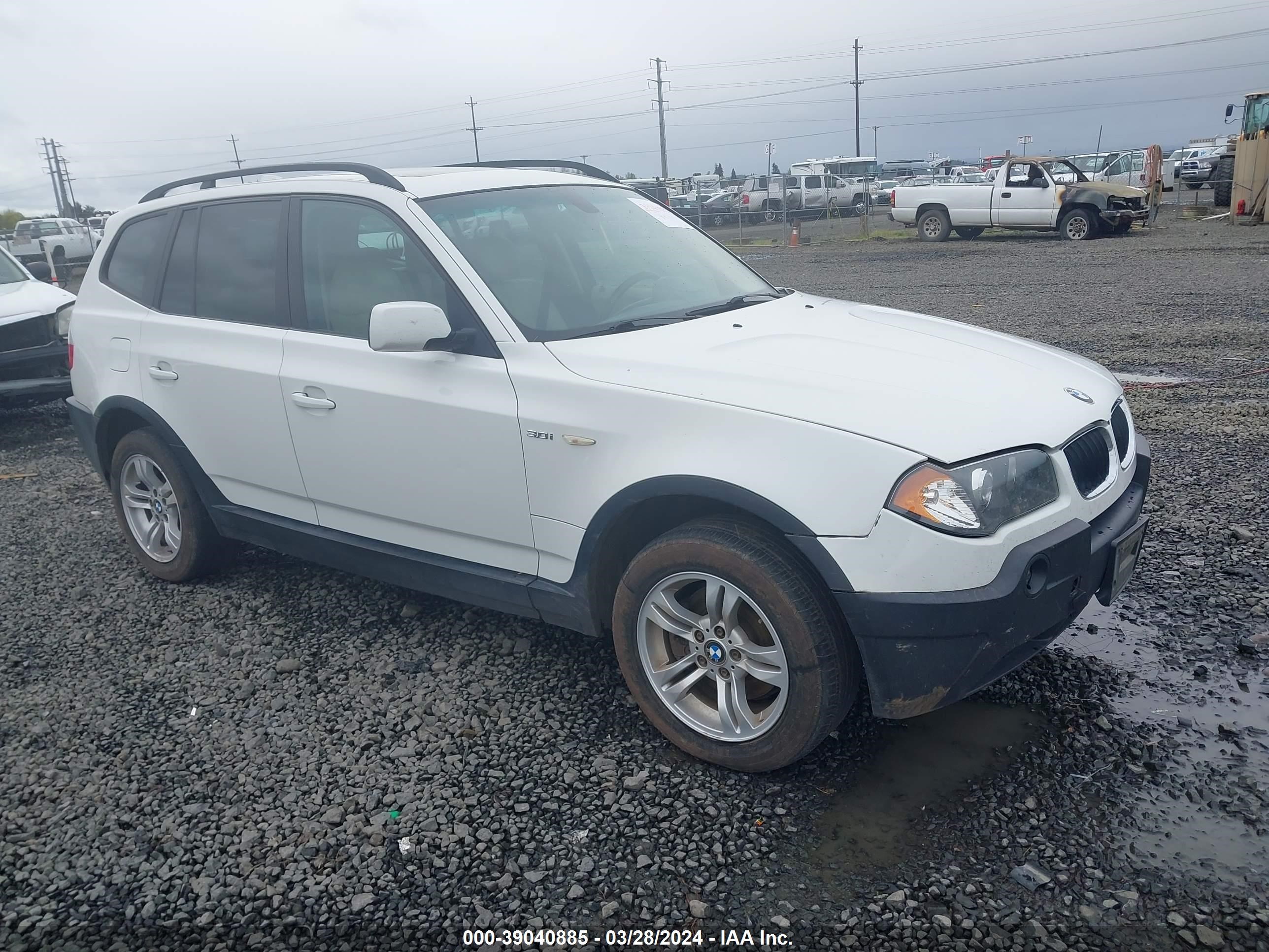 BMW X3 2004 wbxpa93414wa66158