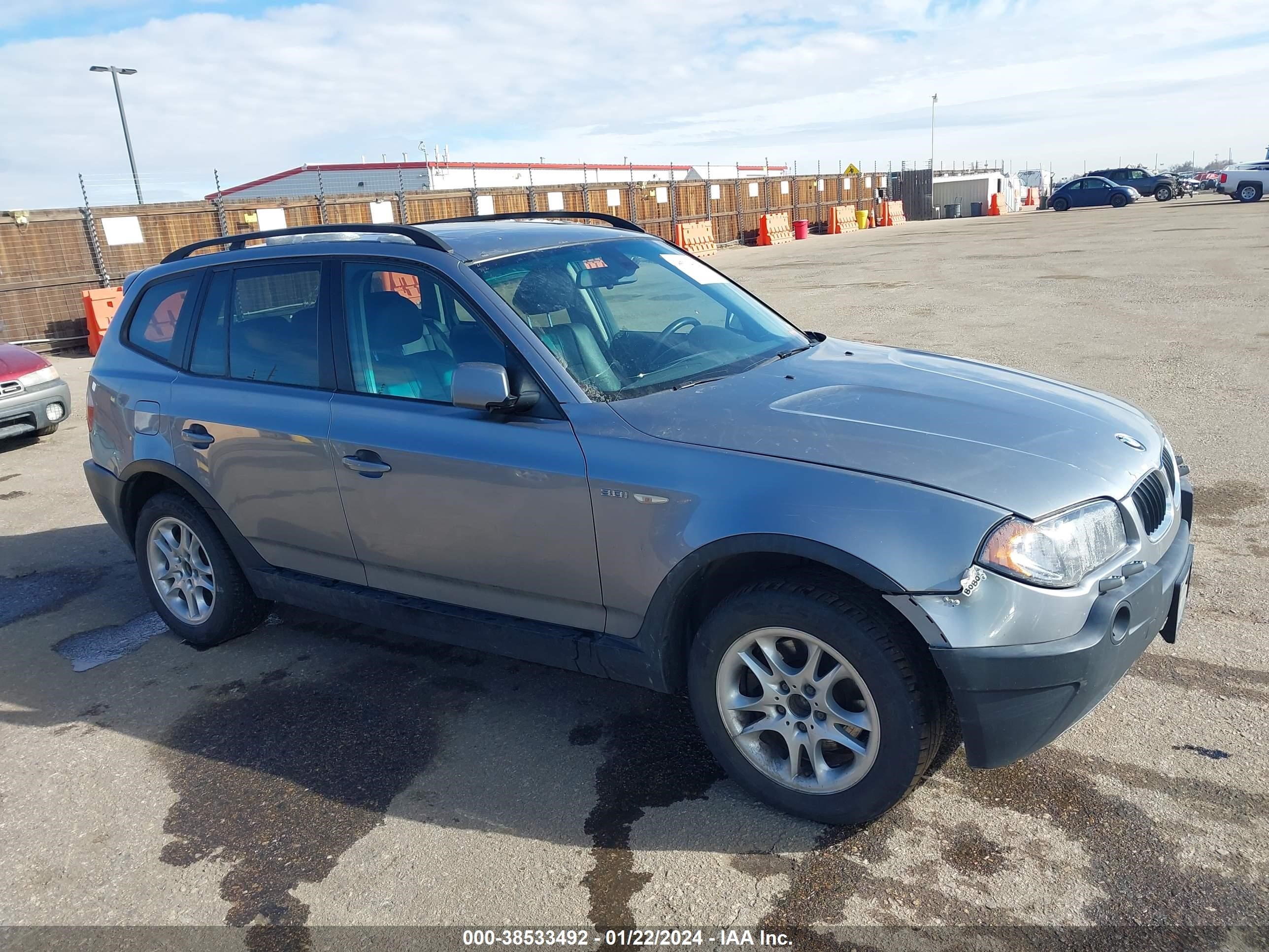 BMW X3 2005 wbxpa93425wd15729