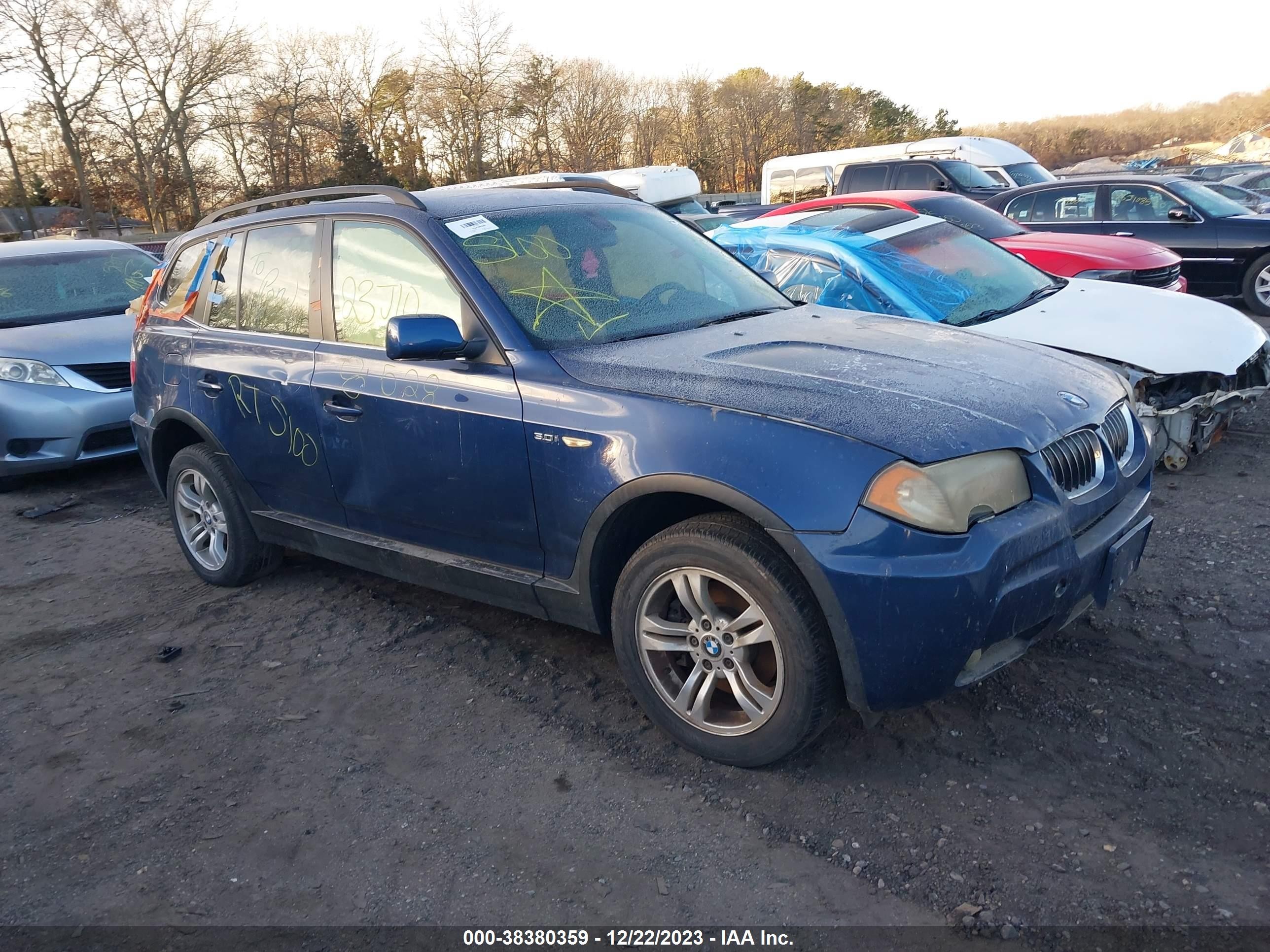 BMW X3 2006 wbxpa93436wd25963