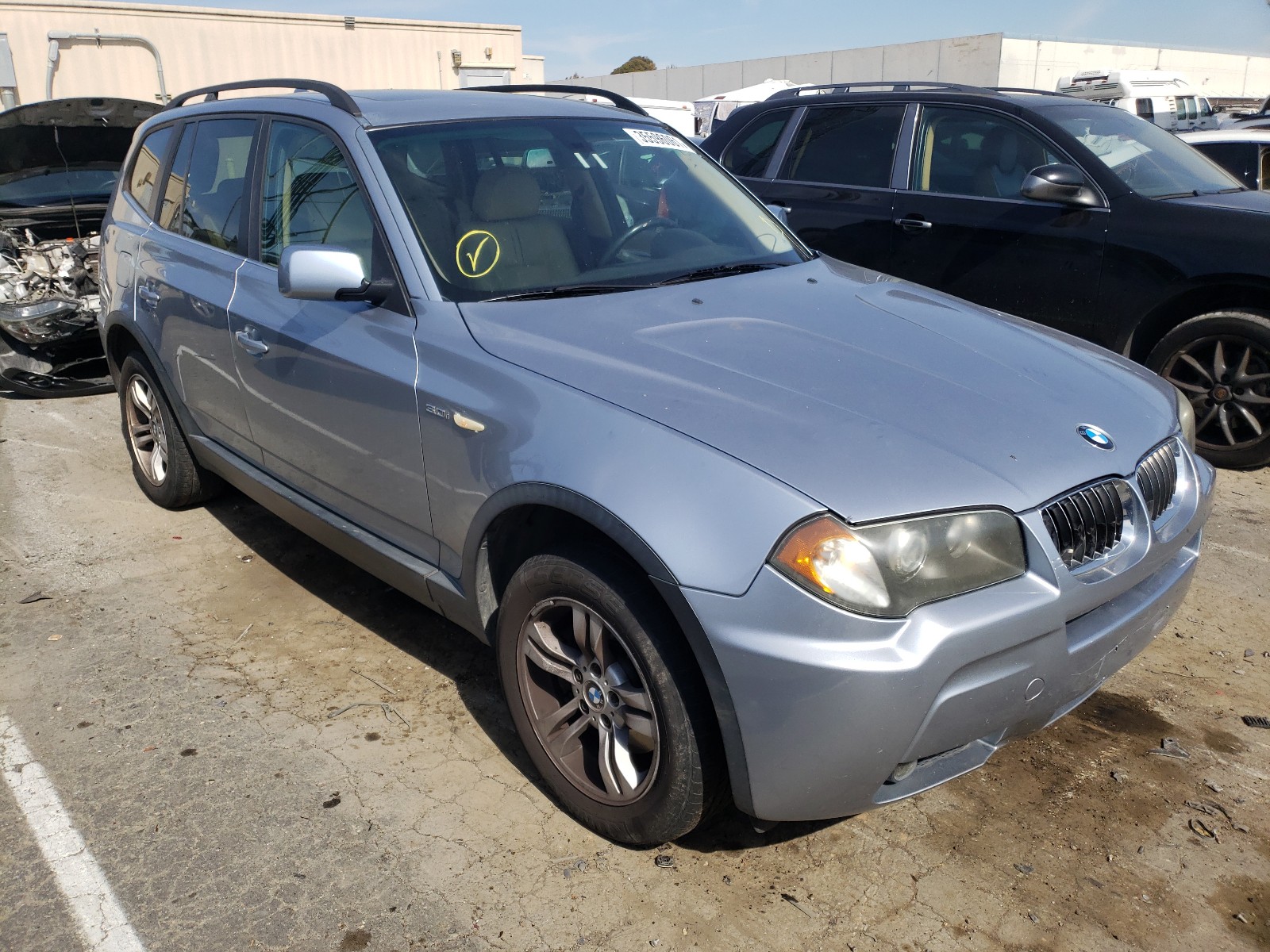 BMW X3 3.0I 2006 wbxpa93436wd28846