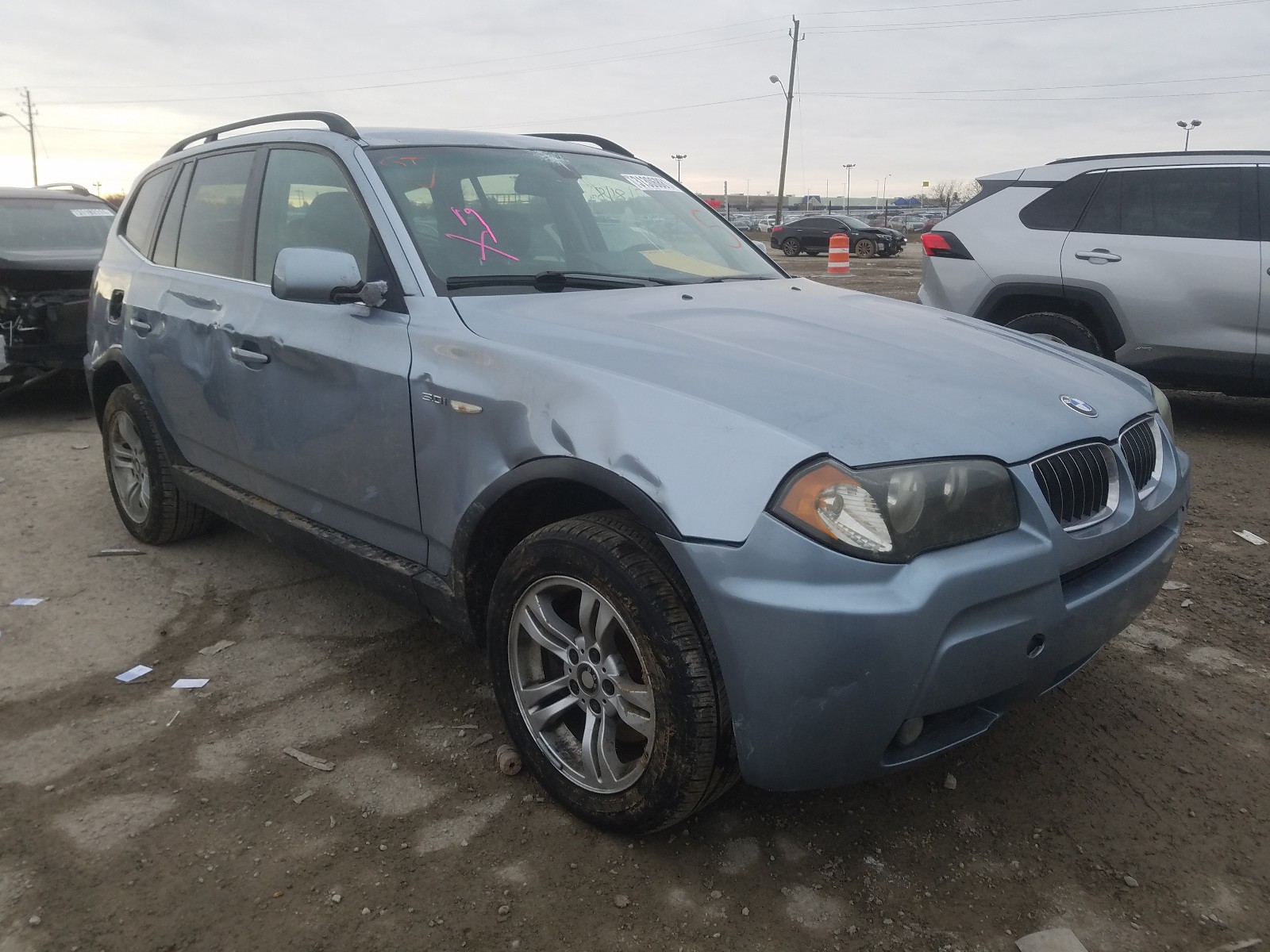 BMW X3 3.0I 2006 wbxpa93436wg81216