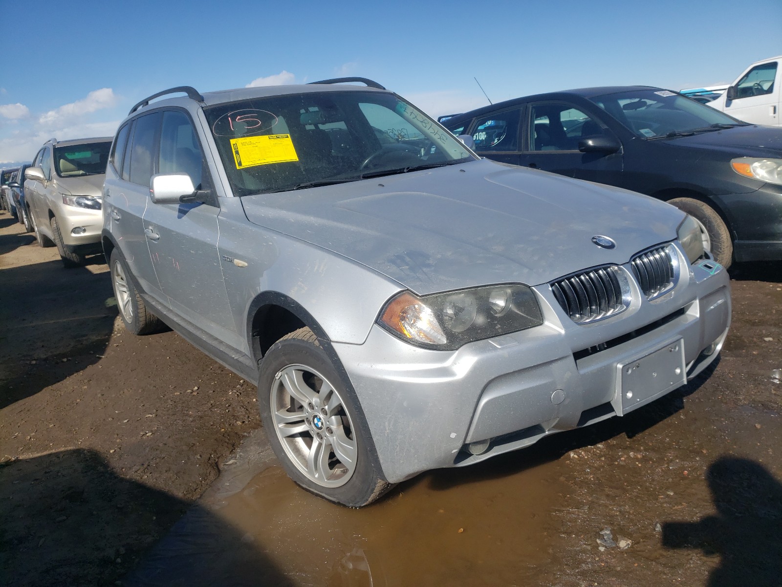 BMW X3 3.0I 2006 wbxpa93436wg90045