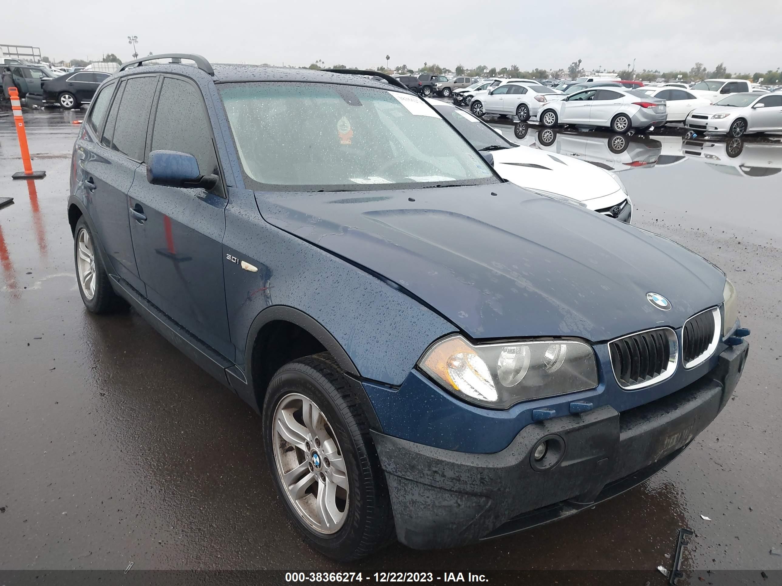 BMW X3 2005 wbxpa93445wd14890