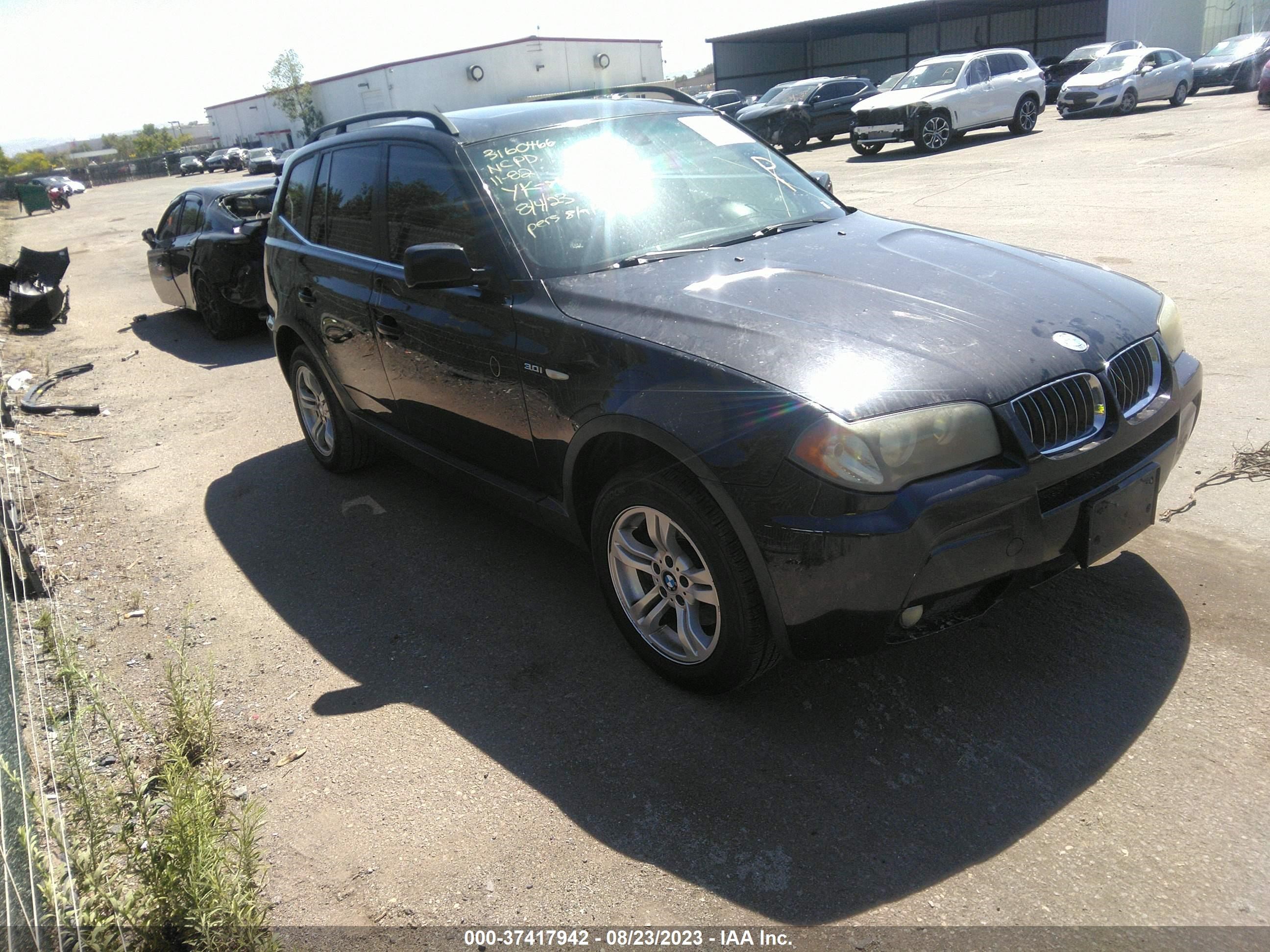 BMW X3 2006 wbxpa93446wg89258