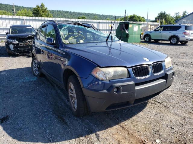 BMW X3 3.0I 2005 wbxpa93455wd04501