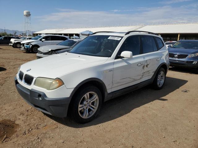 BMW X3 3.0I 2005 wbxpa93475wd05245