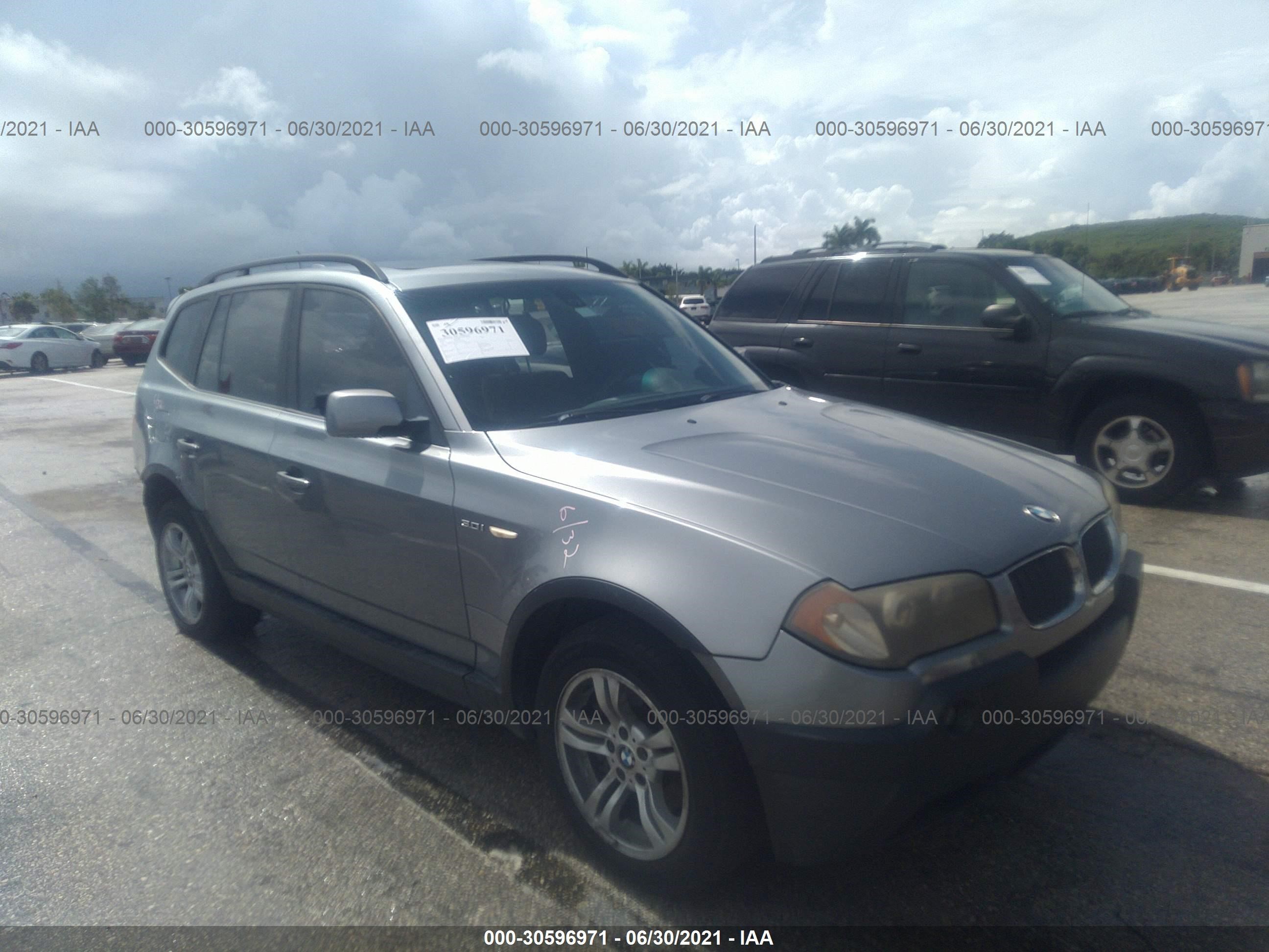 BMW X3 2004 wbxpa93484wa62852