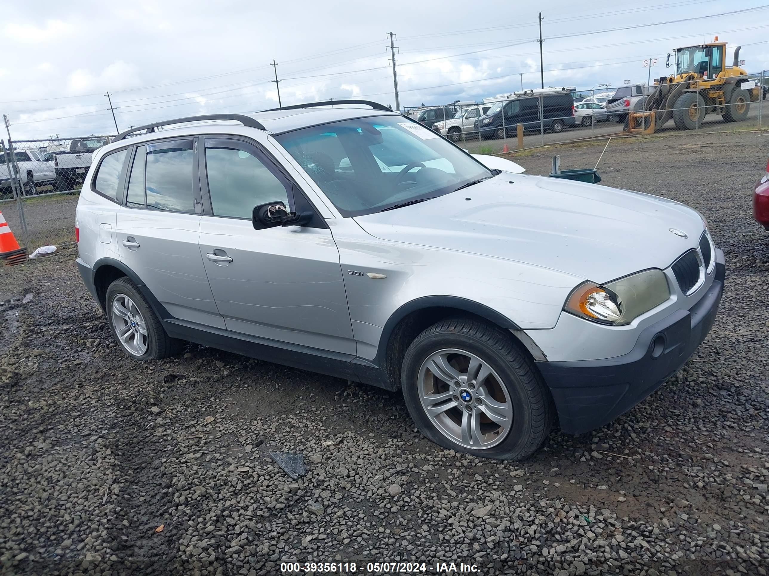 BMW X3 2004 wbxpa93484wc34684