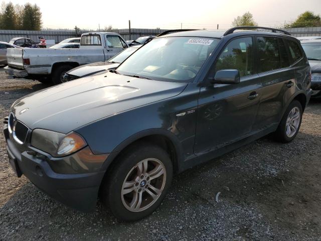 BMW X3 3.0I 2004 wbxpa93484wd01073