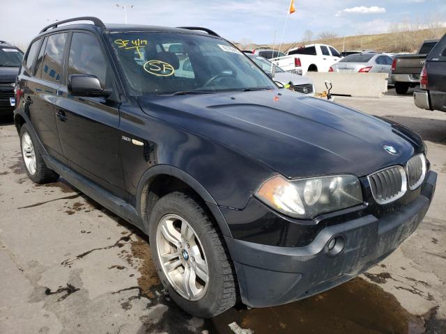 BMW X3 3.0I 2005 wbxpa93485wd09305