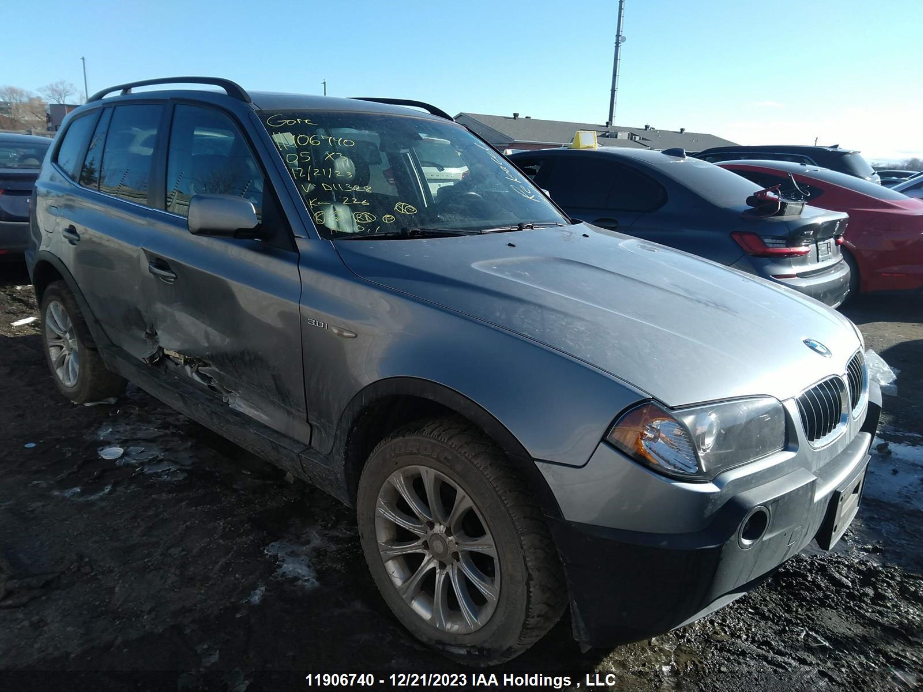 BMW X3 2005 wbxpa93485wd11328