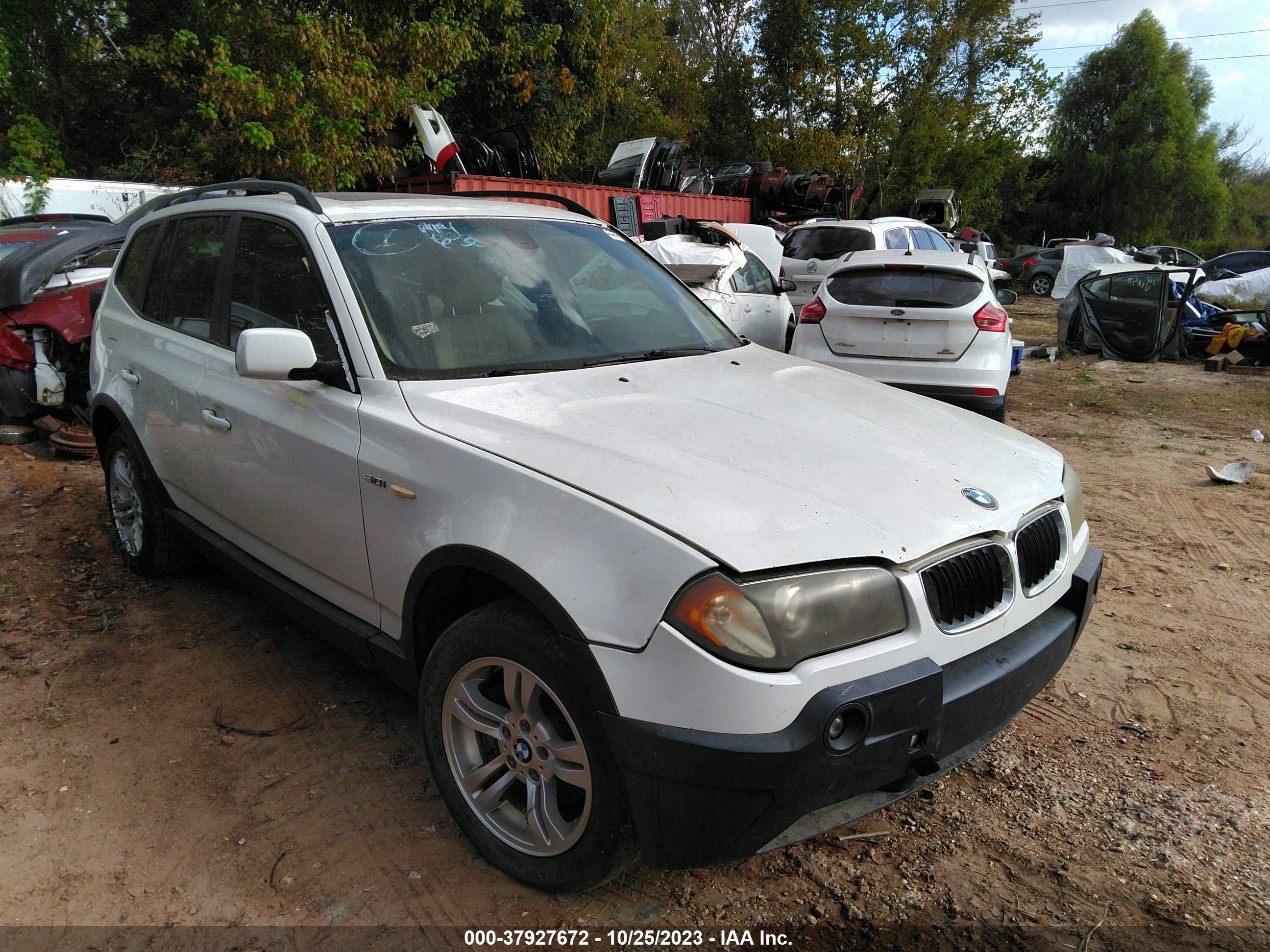 BMW X3 2005 wbxpa93485wd20756