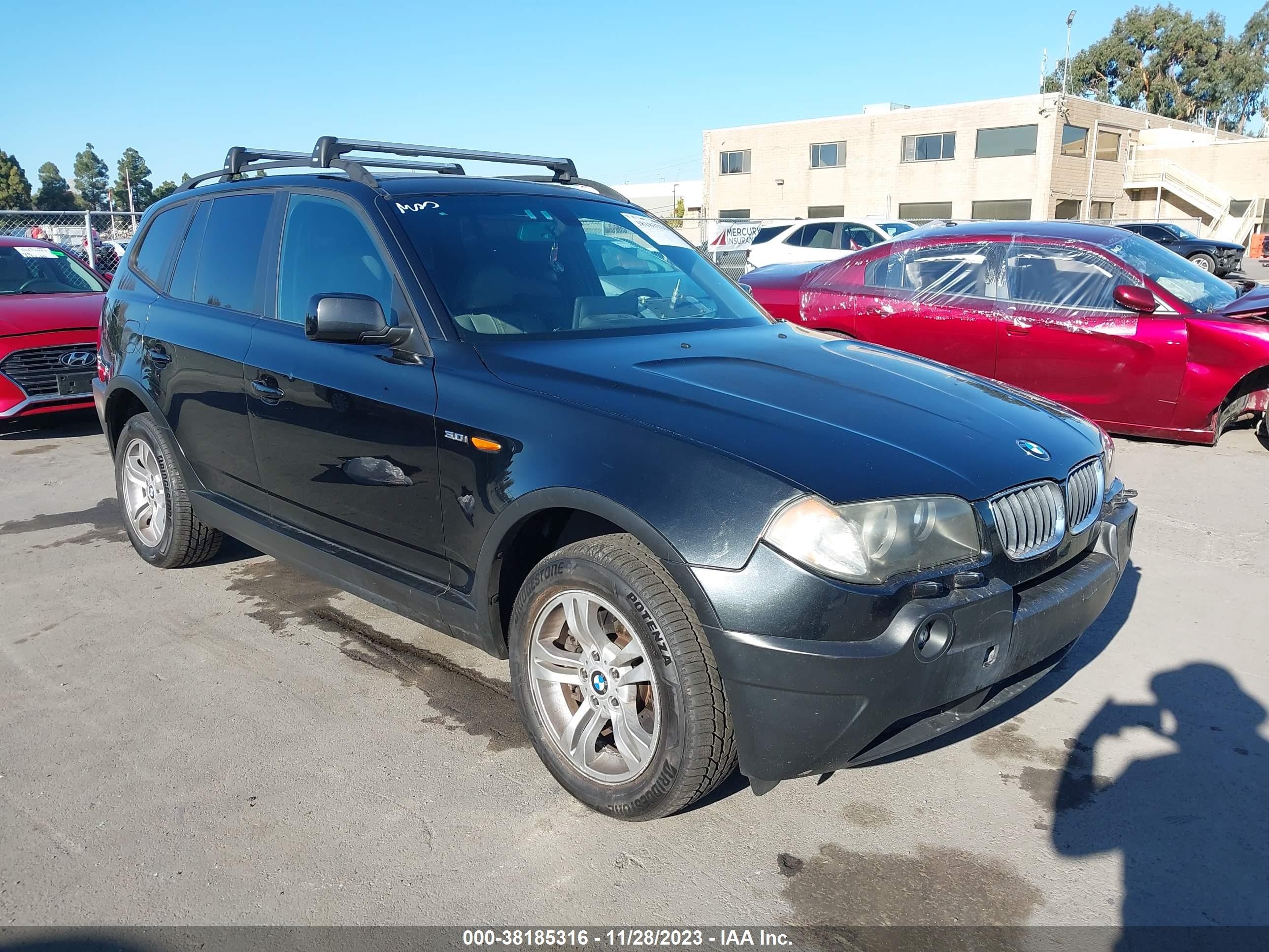 BMW X3 2005 wbxpa93495wd07160