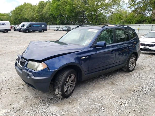 BMW X3 3.0I 2005 wbxpa93495wd19972