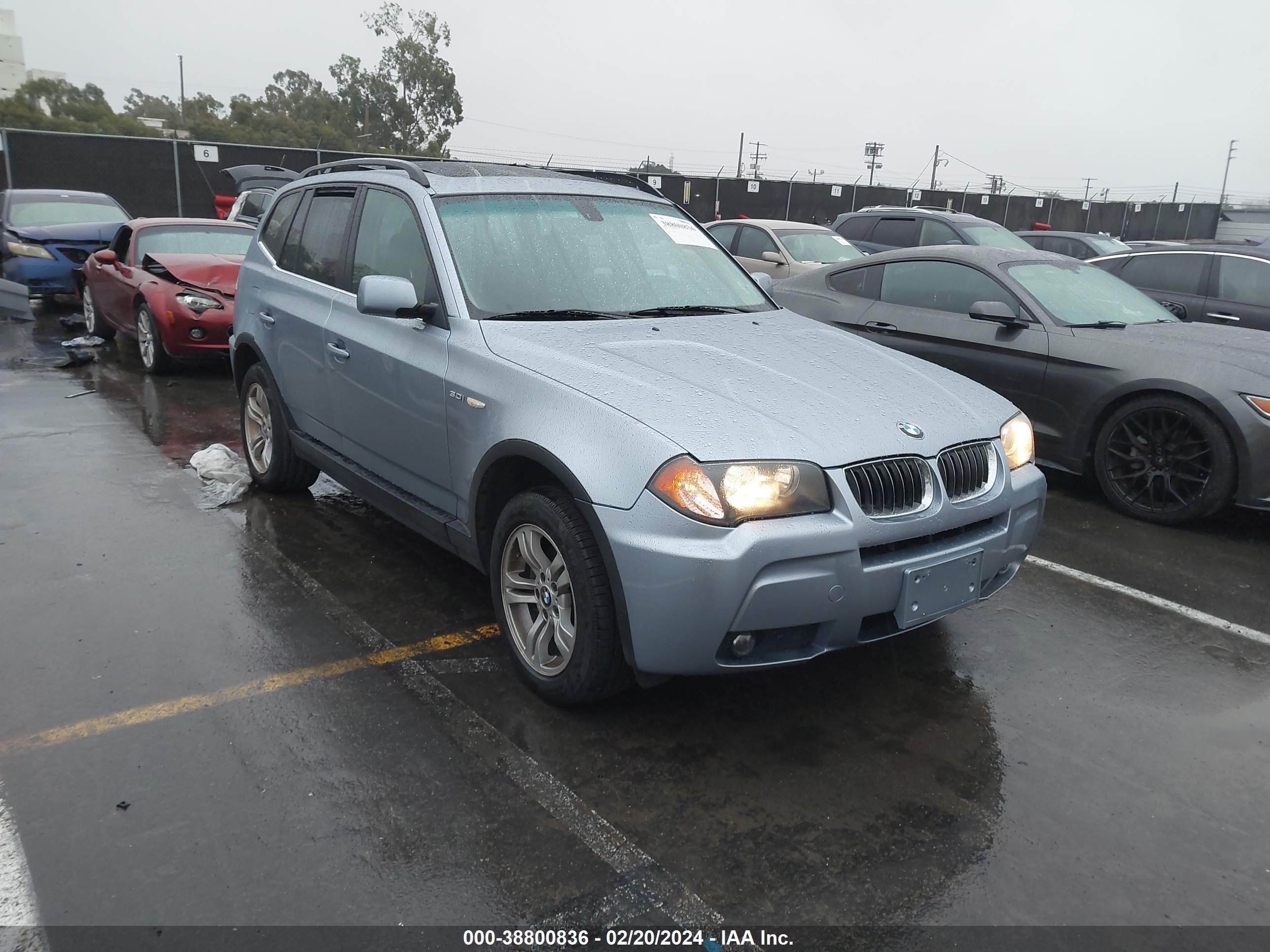 BMW X3 2006 wbxpa93496wg89286