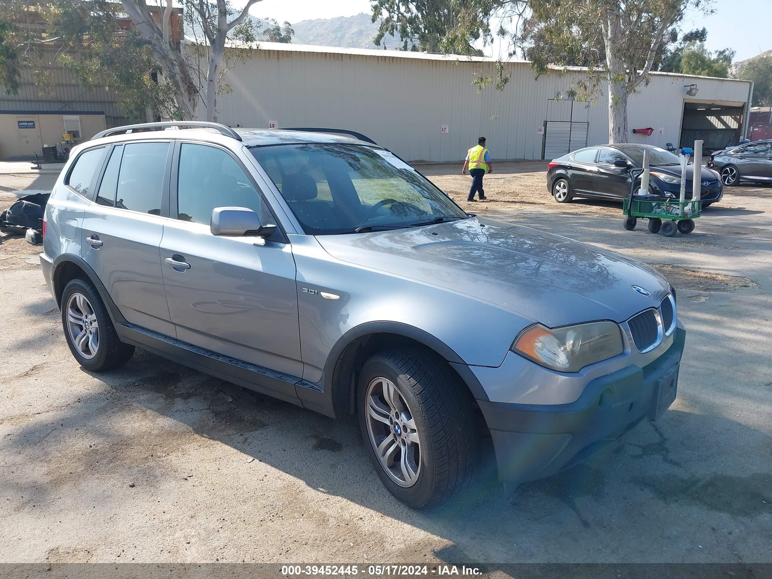 BMW X3 2005 wbxpa934x5wd07443