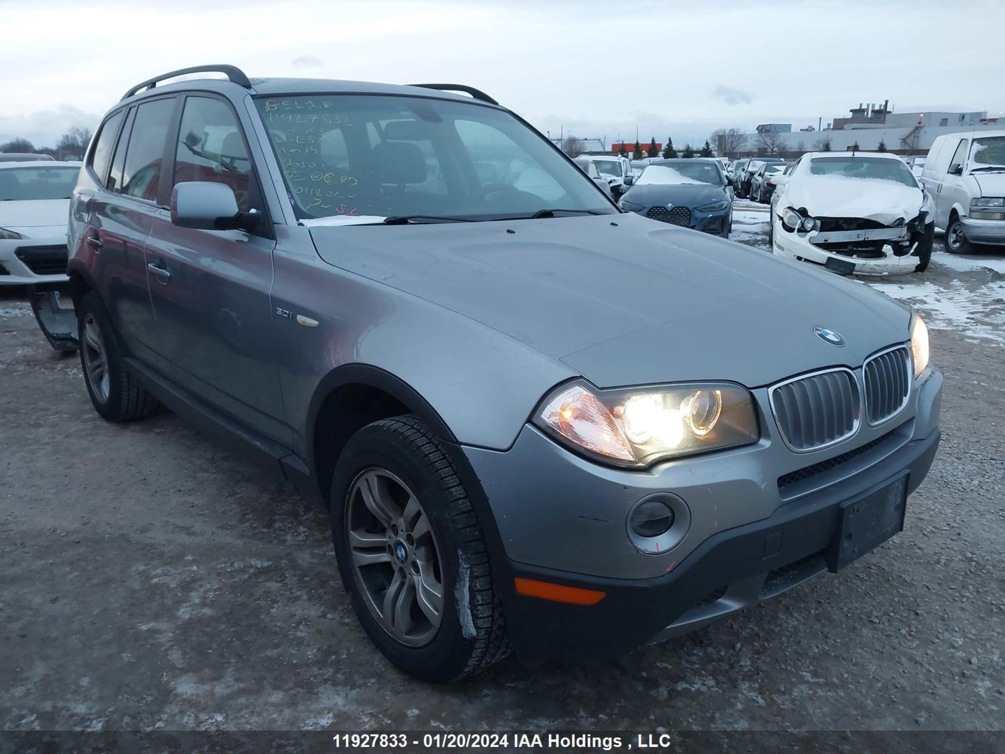 BMW X3 2008 wbxpc73448we52058