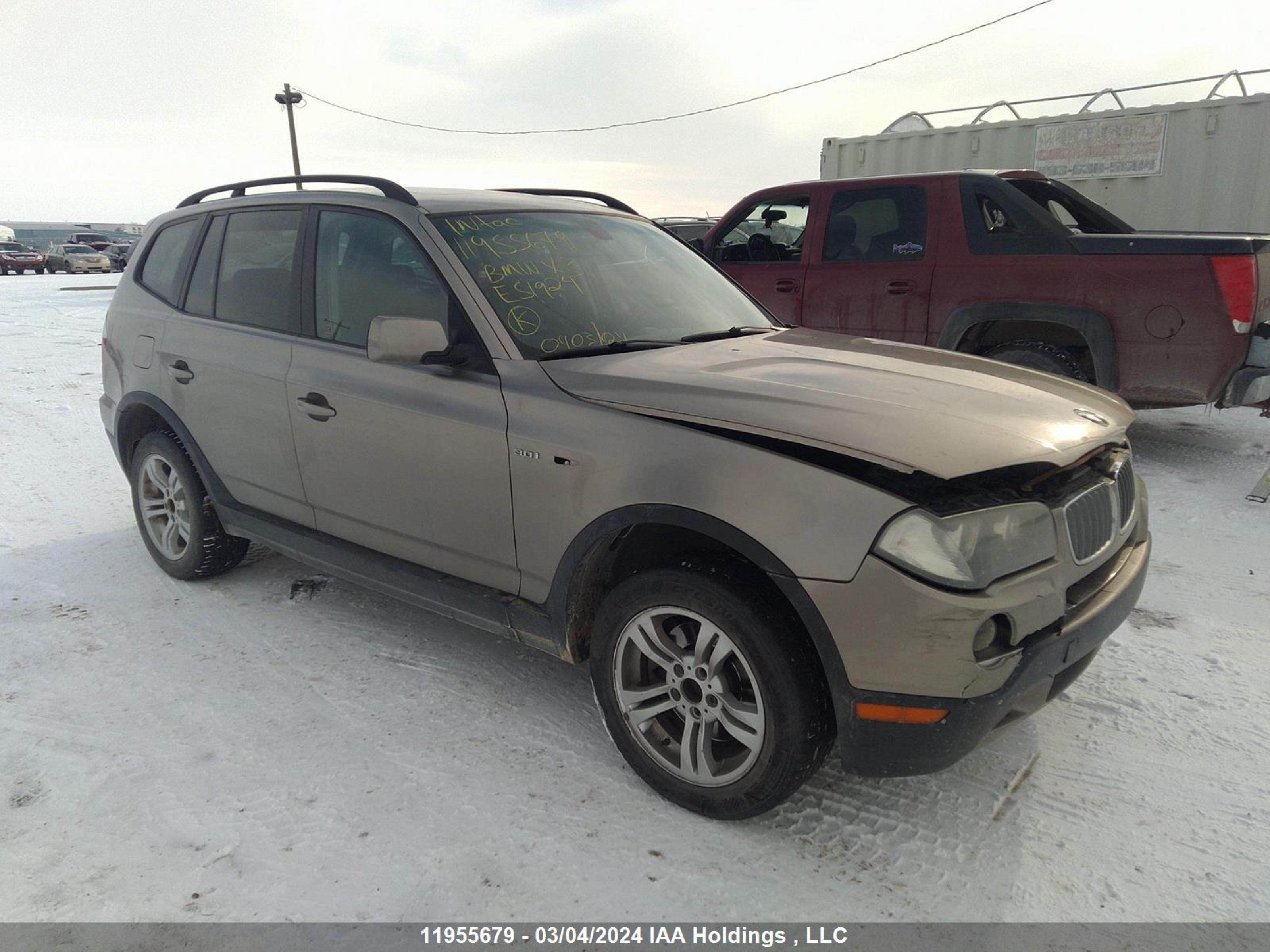 BMW X3 2008 wbxpc73478we51924