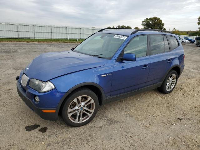 BMW X3 3.0SI 2007 wbxpc93407wf07860