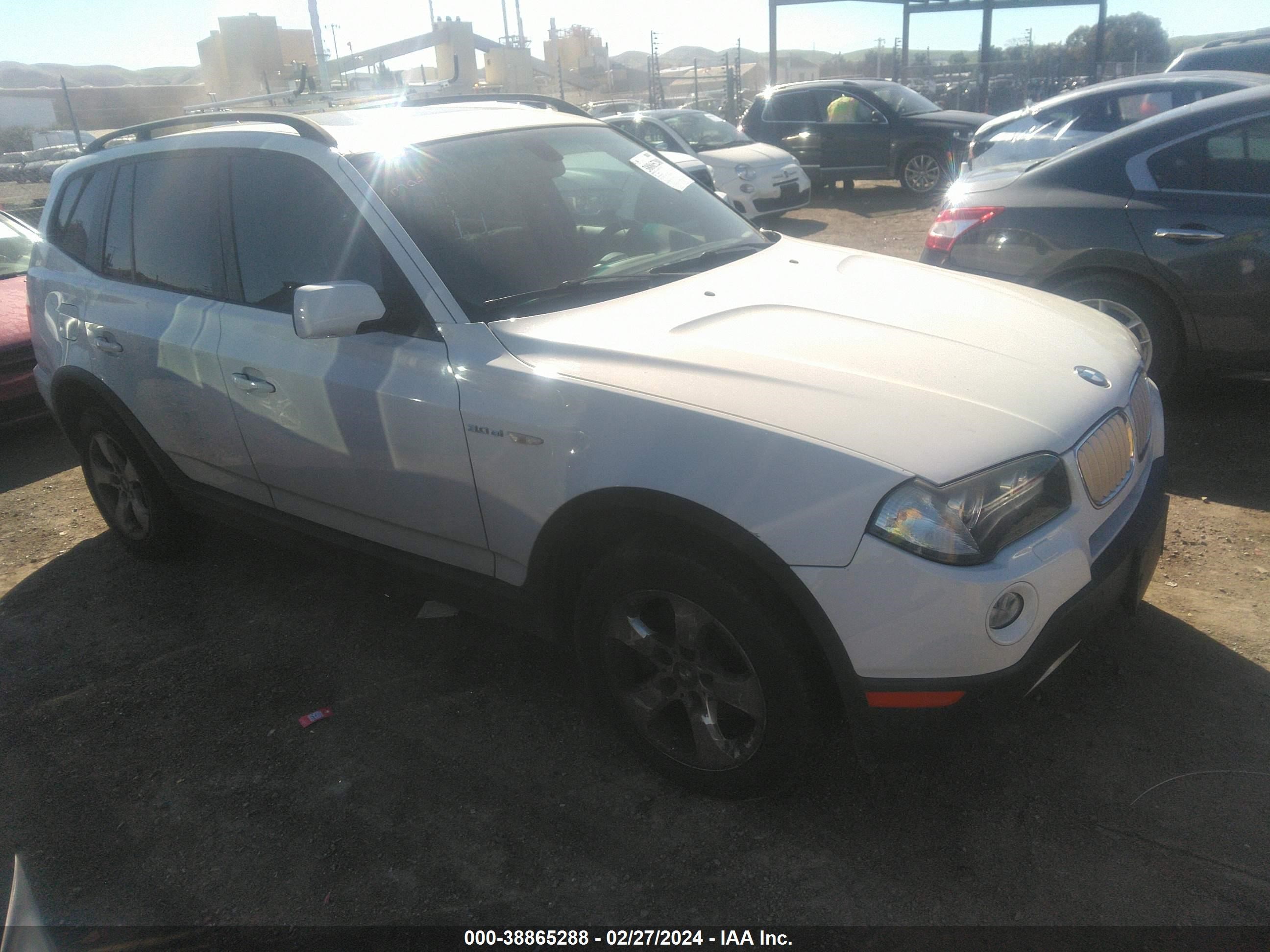 BMW X3 2007 wbxpc93407wf20169