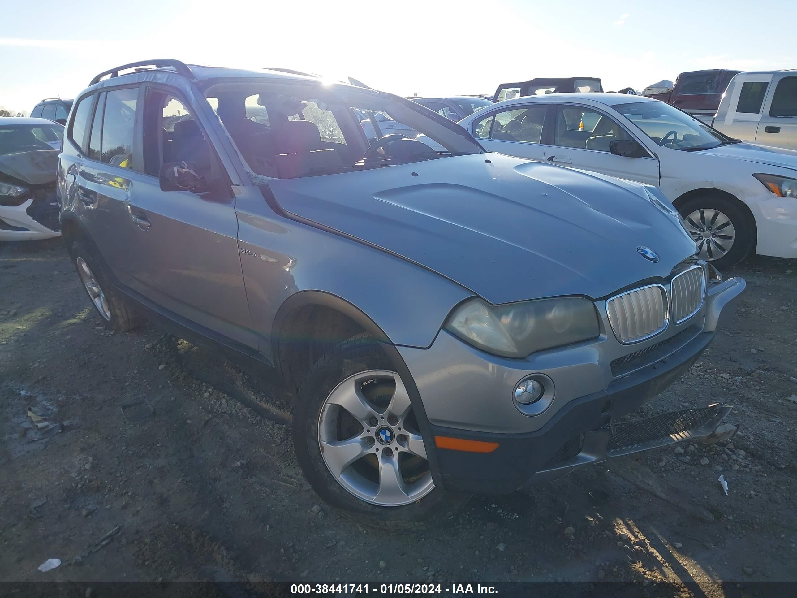 BMW X3 2007 wbxpc93407wf21659