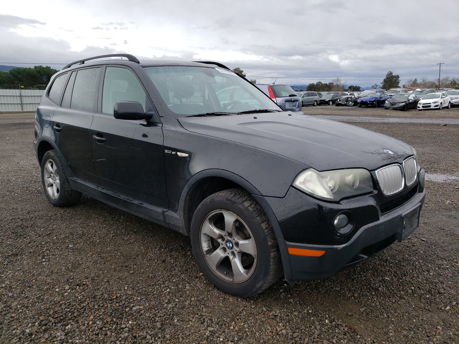 BMW X3 3.0SI 2007 wbxpc93407wf22195