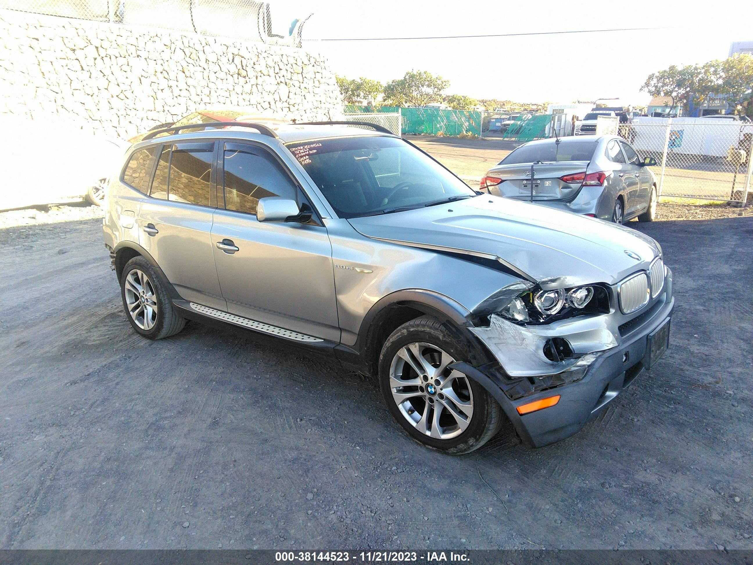 BMW X3 2008 wbxpc93408wj13127