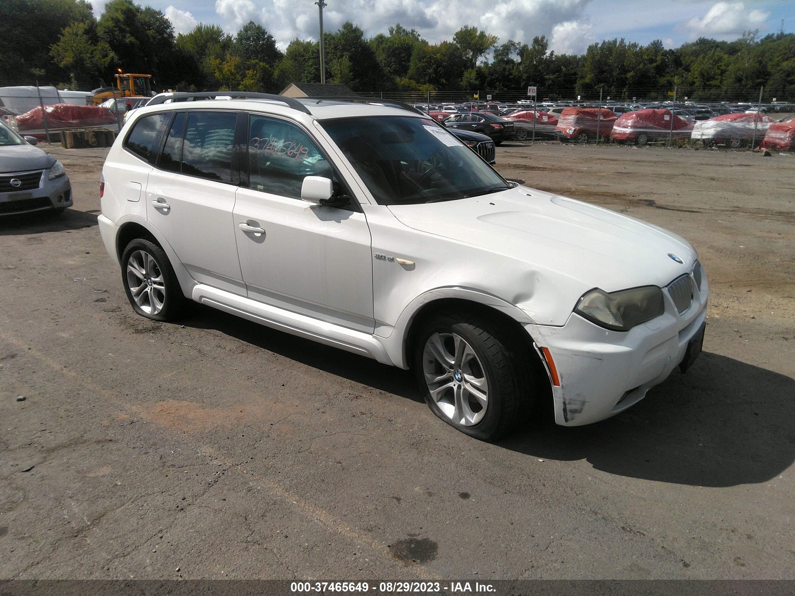 BMW X3 2008 wbxpc93408wj13497