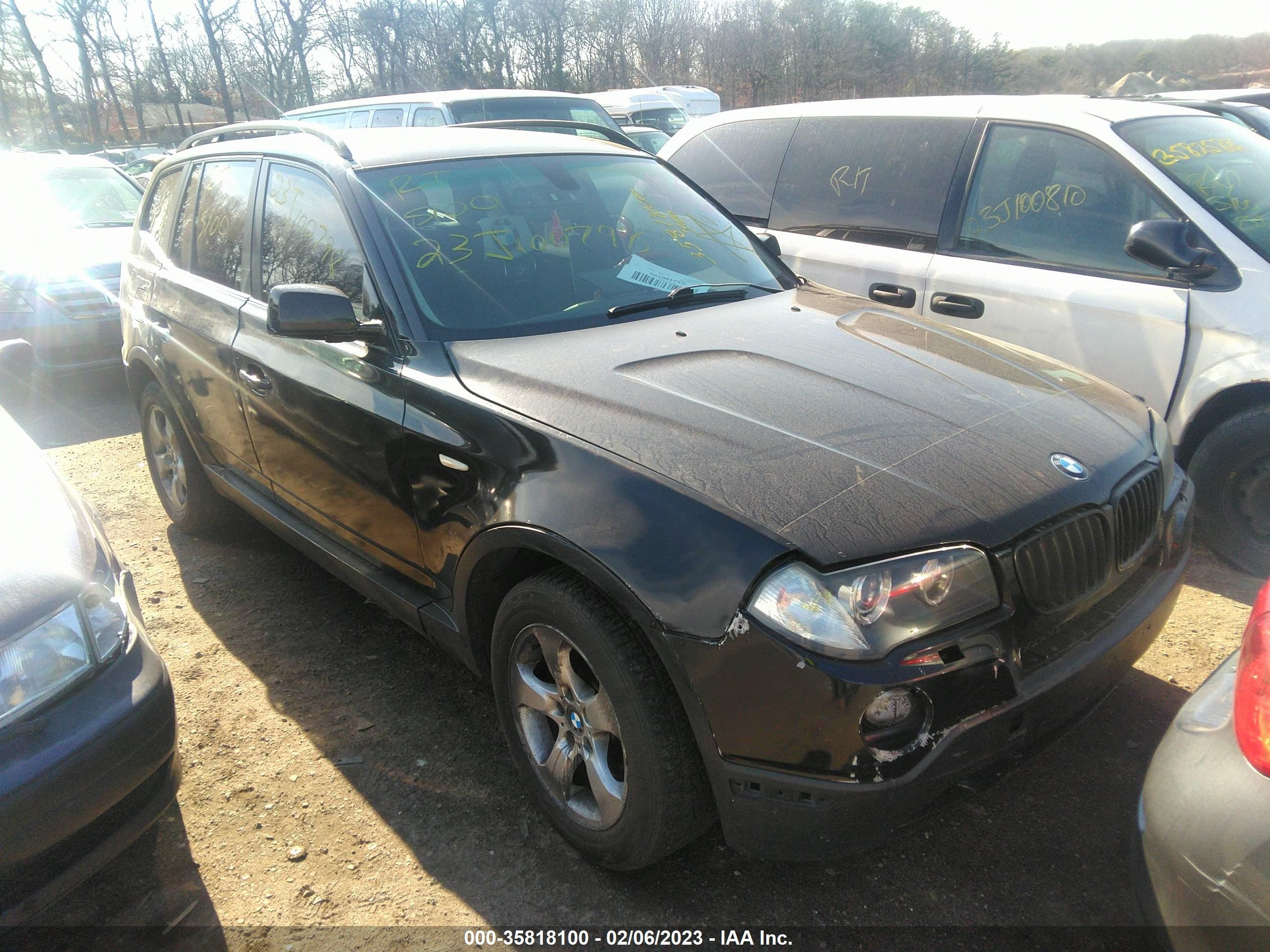 BMW X3 2008 wbxpc93408wj15086