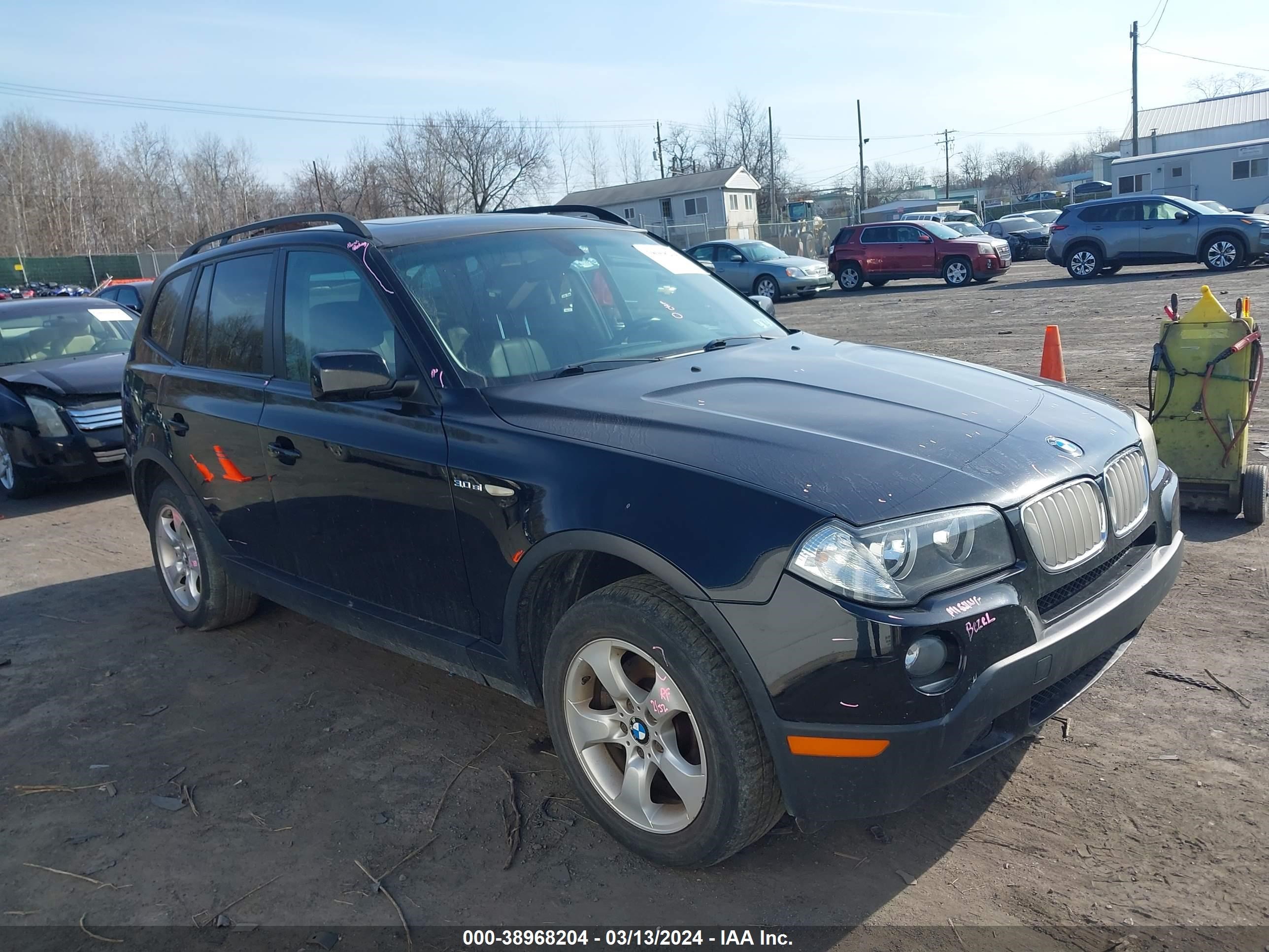 BMW X3 2008 wbxpc93408wj24189