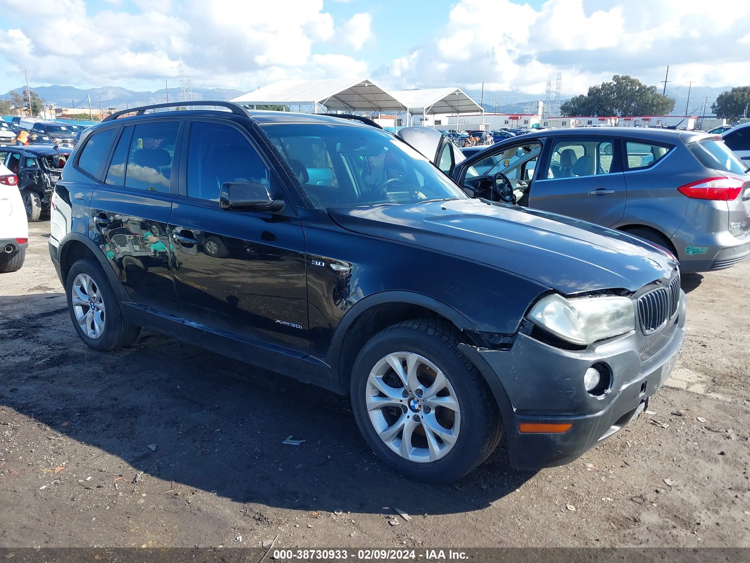 BMW X3 2009 wbxpc93409wj28213